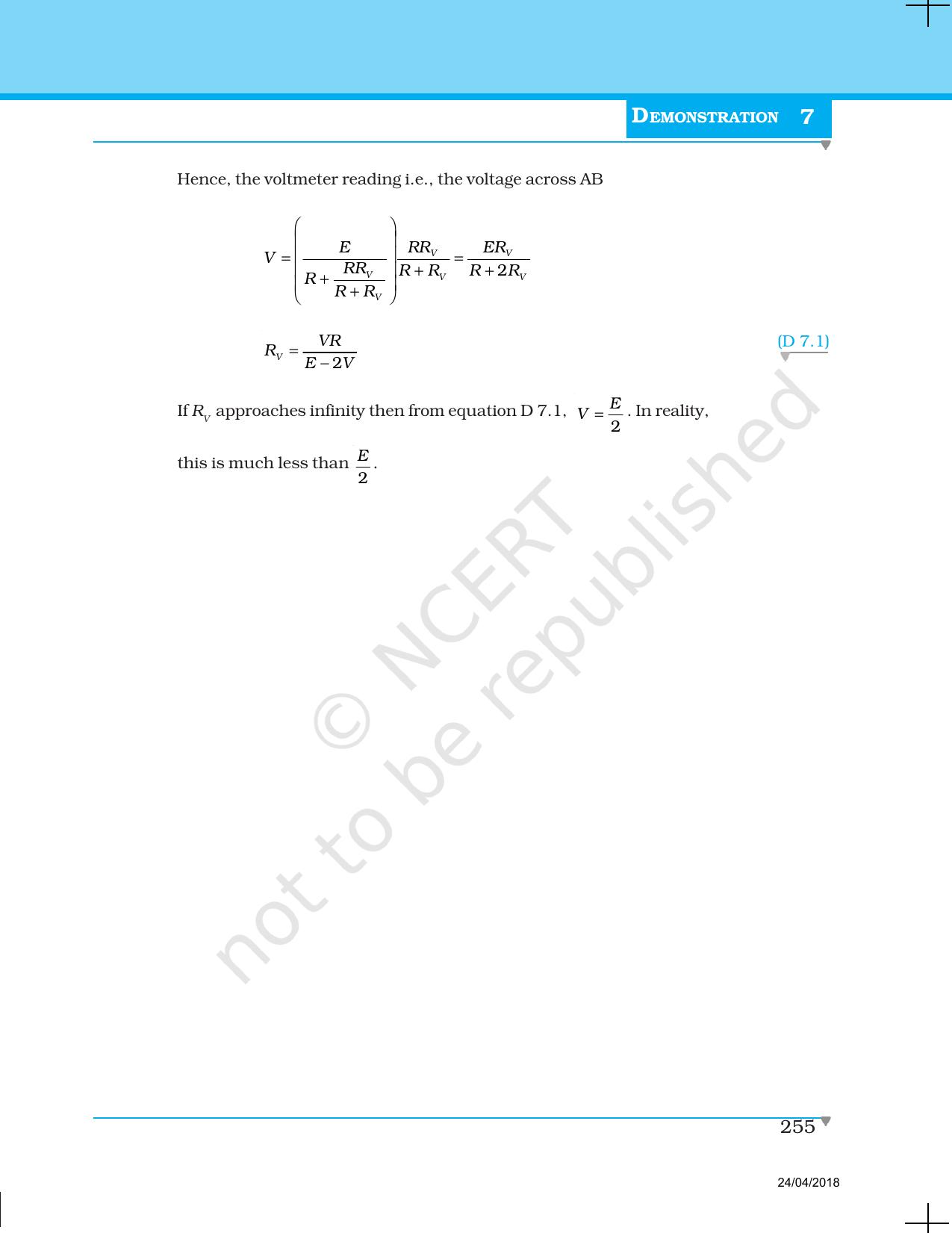 NCERT Laboratory Manuals for Class XII Physics - Demonstration 1 to 14 - Page 14