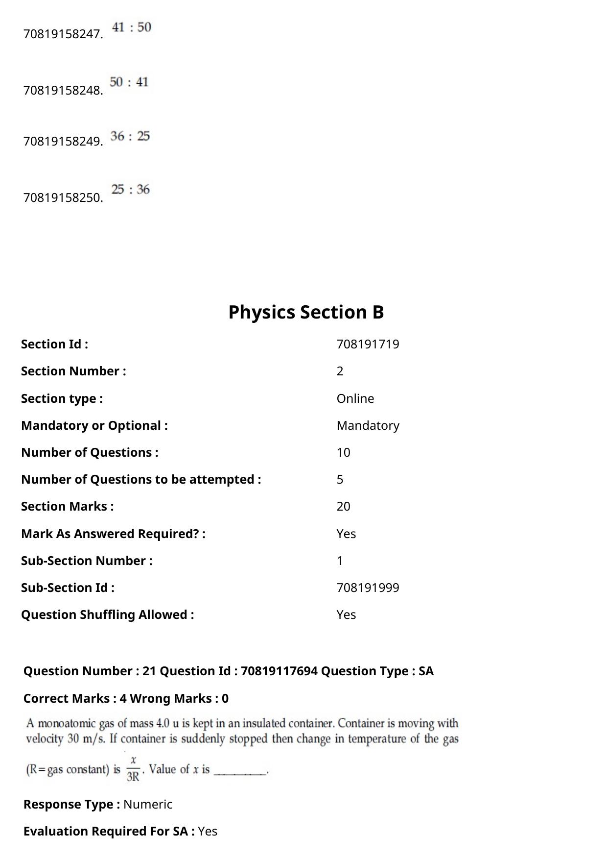 JEE Mains 2021: BTech Hindi (Shift 1) 25-02-2021 Question Paper - Page 26