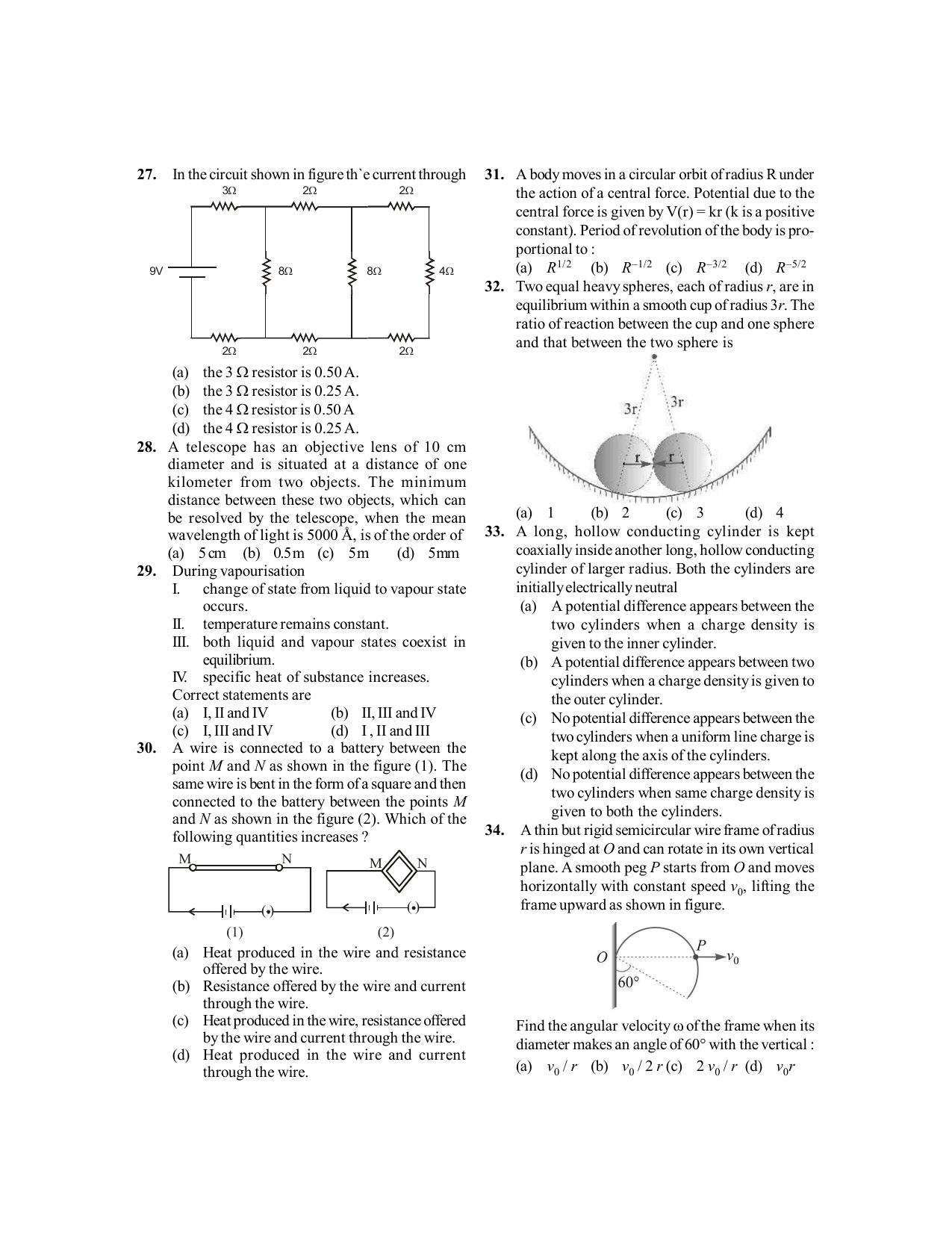 BITSAT 2021 Question Paper - Page 4