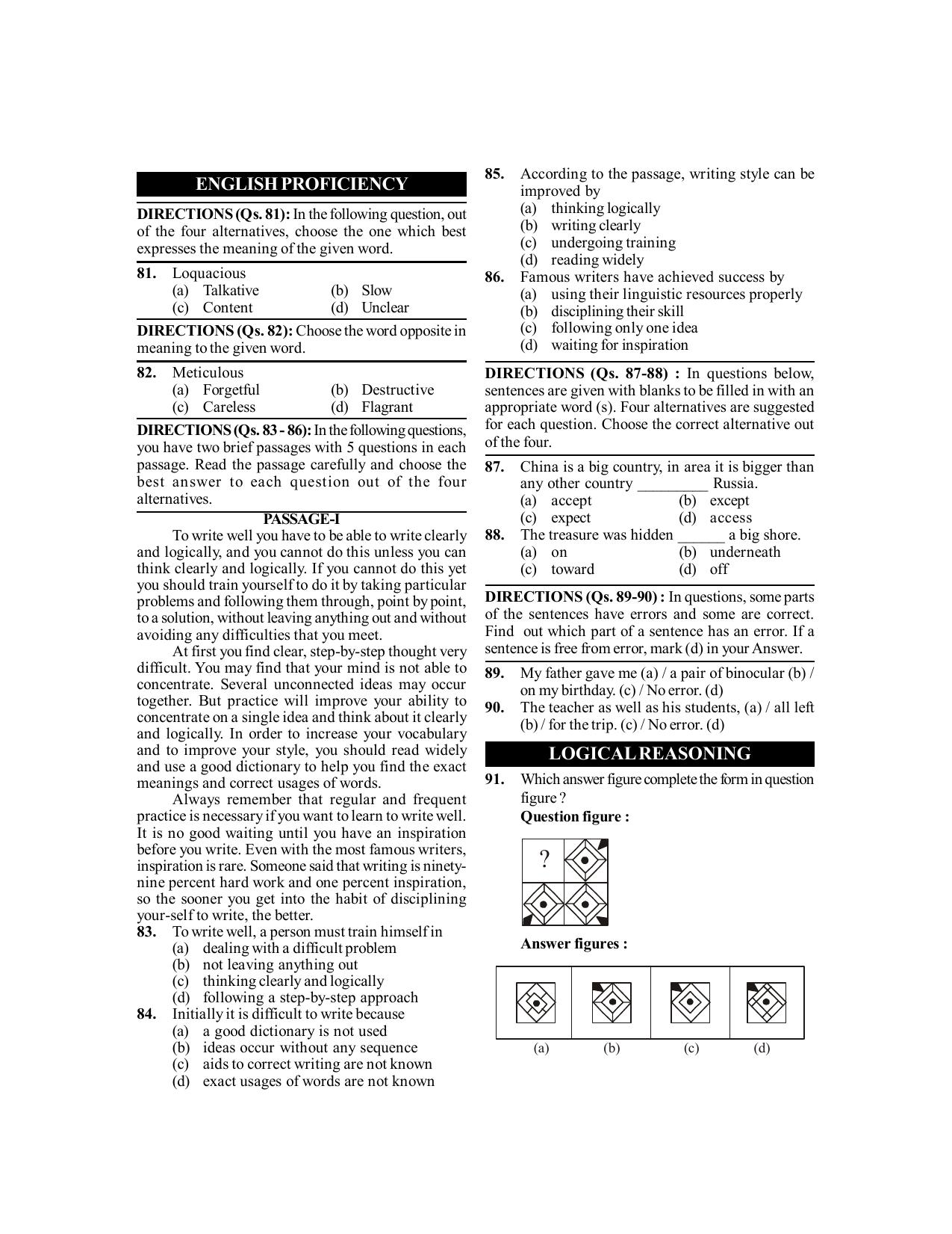 BITSAT 2021 Question Paper - Page 8