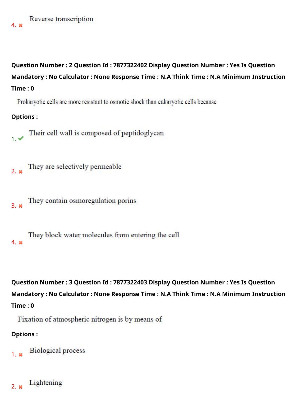 AP PGECET 2023 BT - BIOTECHNOLOGY Question Paper with Preliminary Key - Page 3