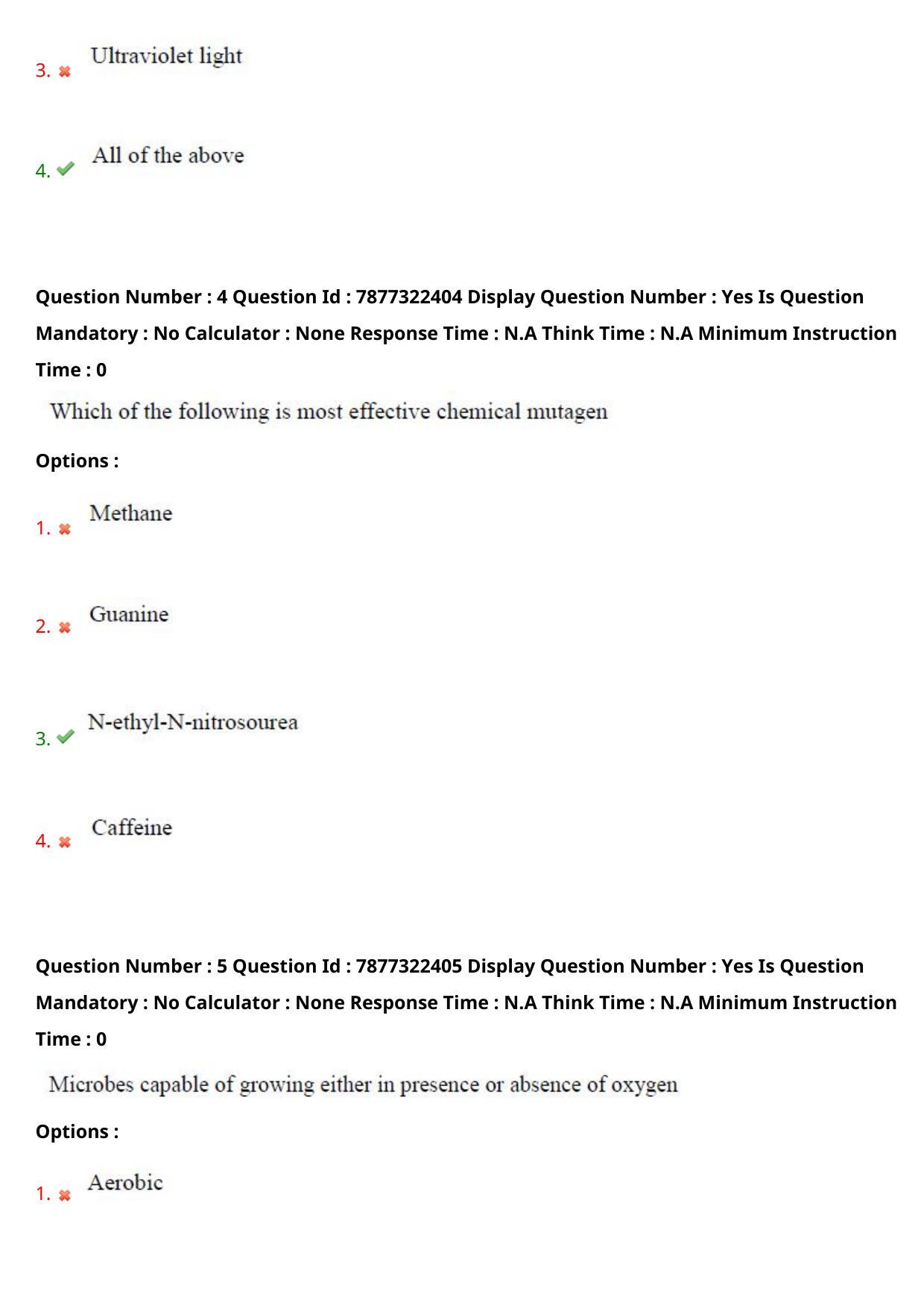 AP PGECET 2023 BT - BIOTECHNOLOGY Question Paper with Preliminary Key - Page 4
