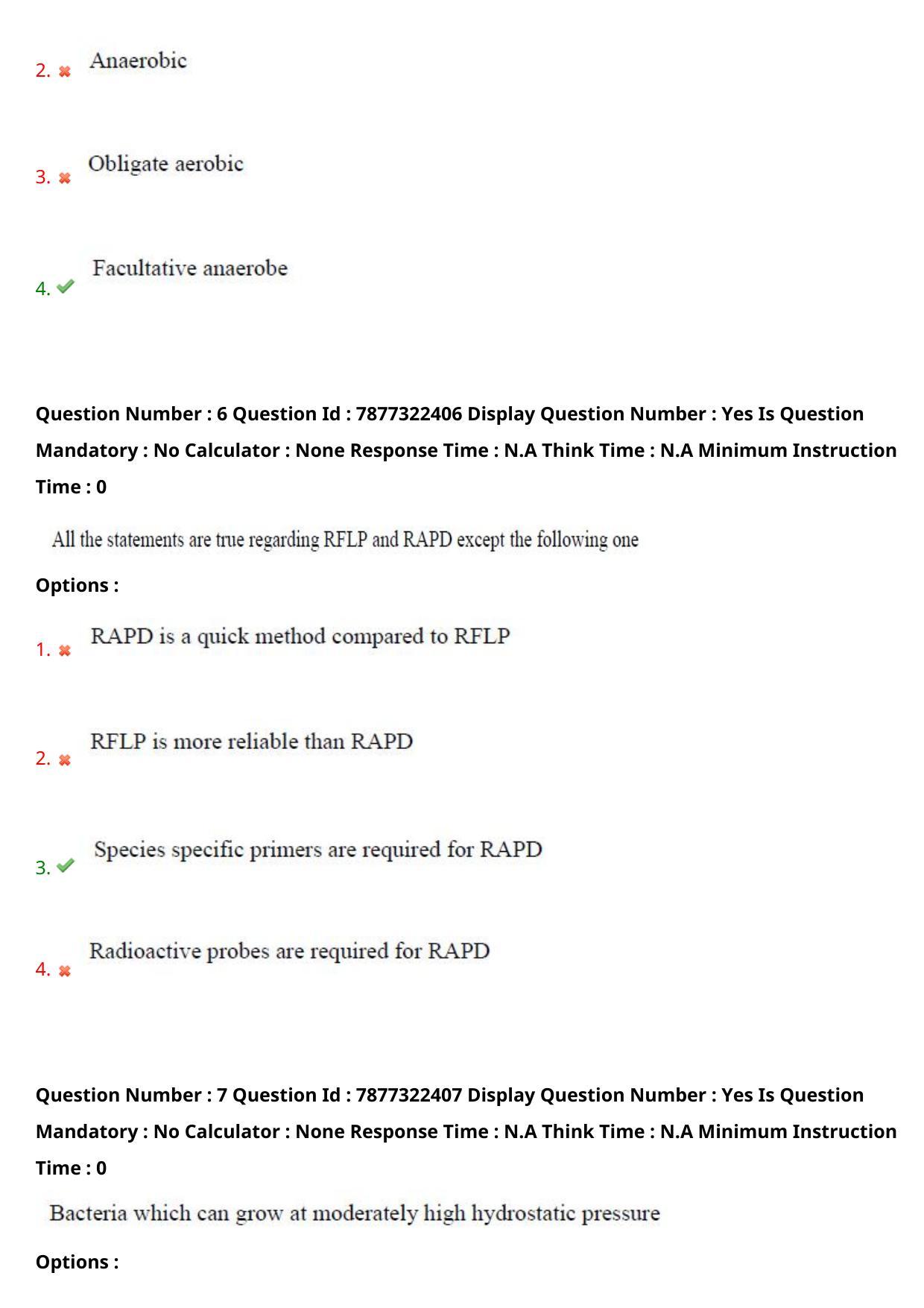 AP PGECET 2023 BT - BIOTECHNOLOGY Question Paper with Preliminary Key - Page 5