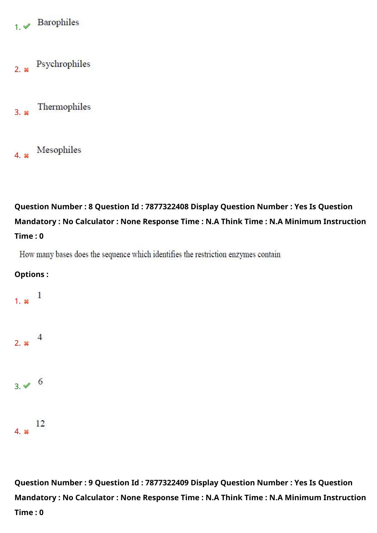 AP PGECET 2023 BT - BIOTECHNOLOGY Question Paper with Preliminary Key - Page 6