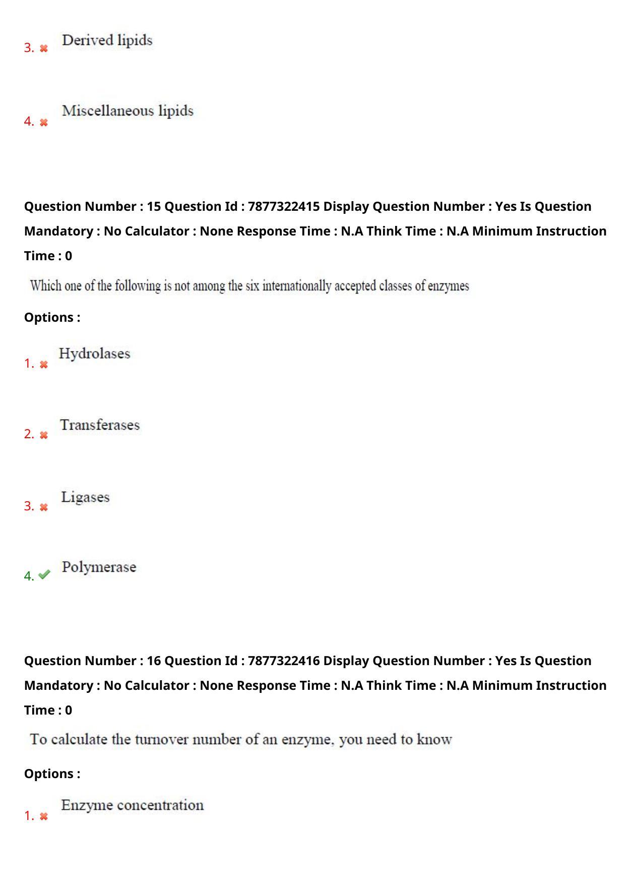 AP PGECET 2023 BT - BIOTECHNOLOGY Question Paper with Preliminary Key - Page 10