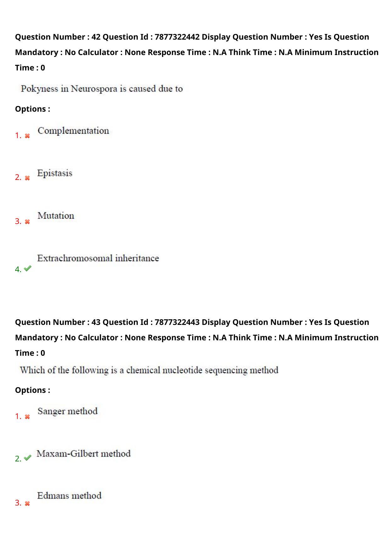 AP PGECET 2023 BT - BIOTECHNOLOGY Question Paper with Preliminary Key - Page 25