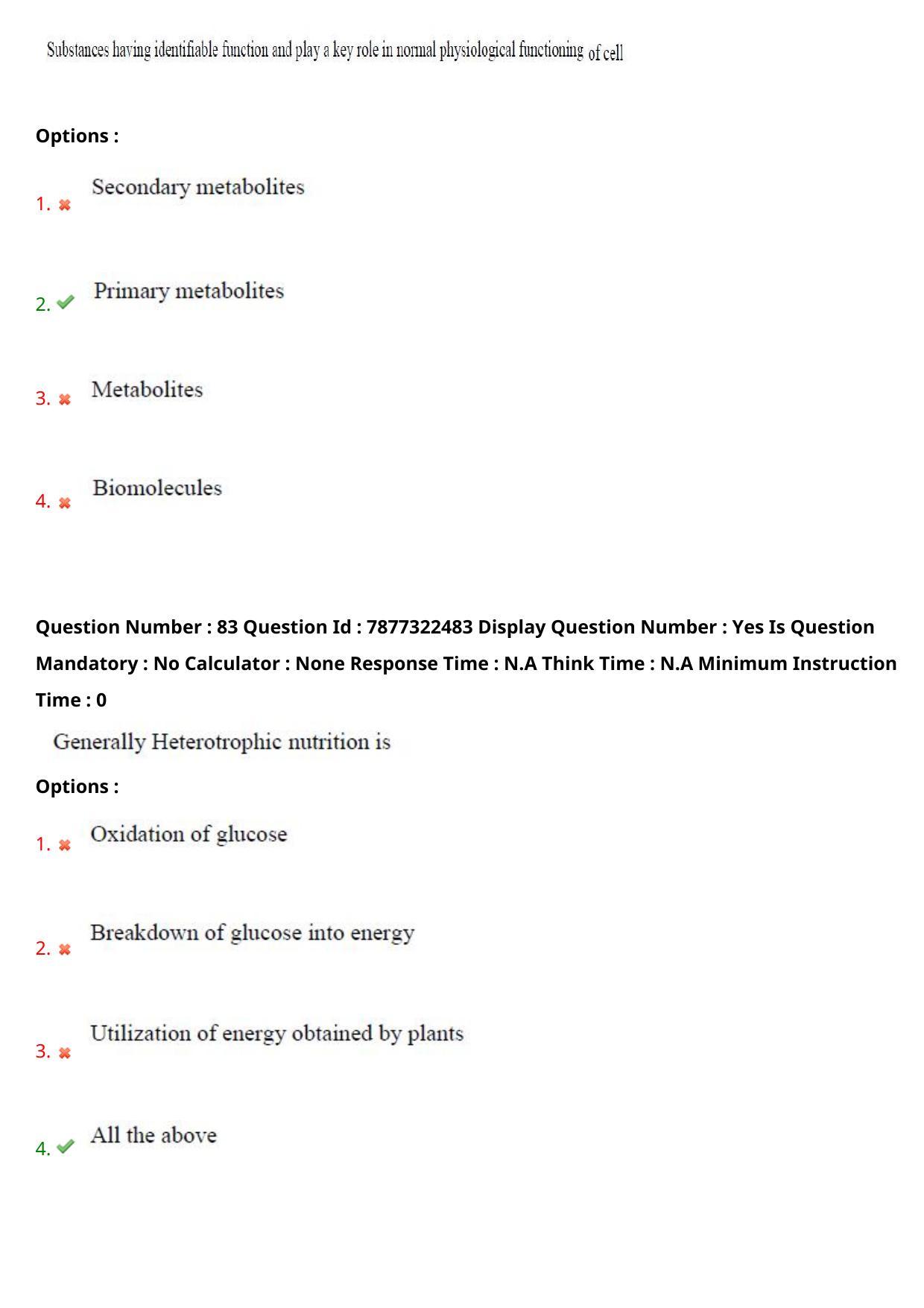 AP PGECET 2023 BT - BIOTECHNOLOGY Question Paper with Preliminary Key - Page 47