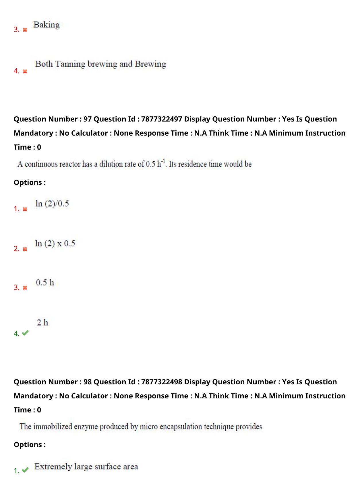 AP PGECET 2023 BT - BIOTECHNOLOGY Question Paper with Preliminary Key - Page 55