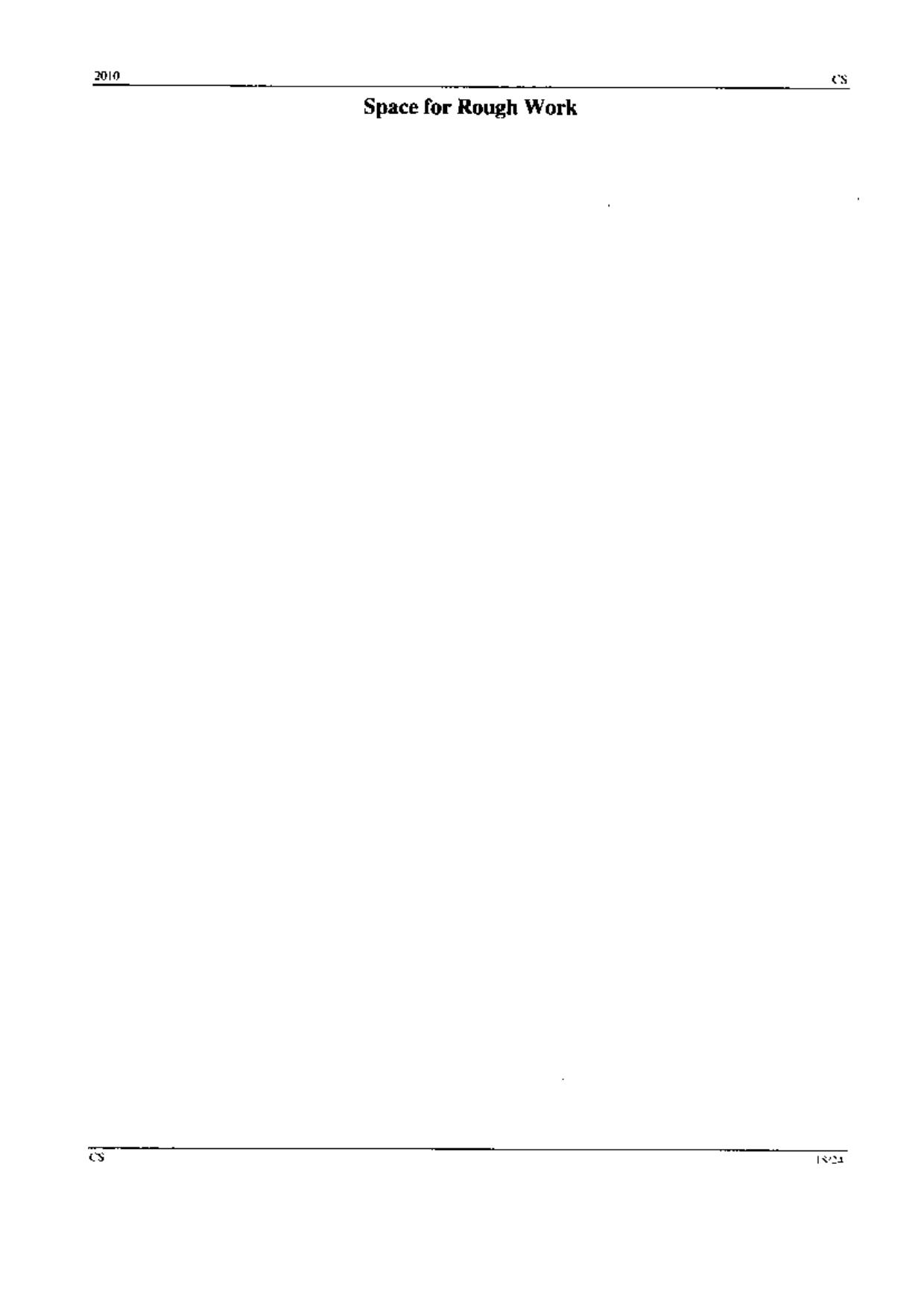 GATE 2010 Computer Science and Information Technology (CS) Question Paper with Answer Key - Page 18