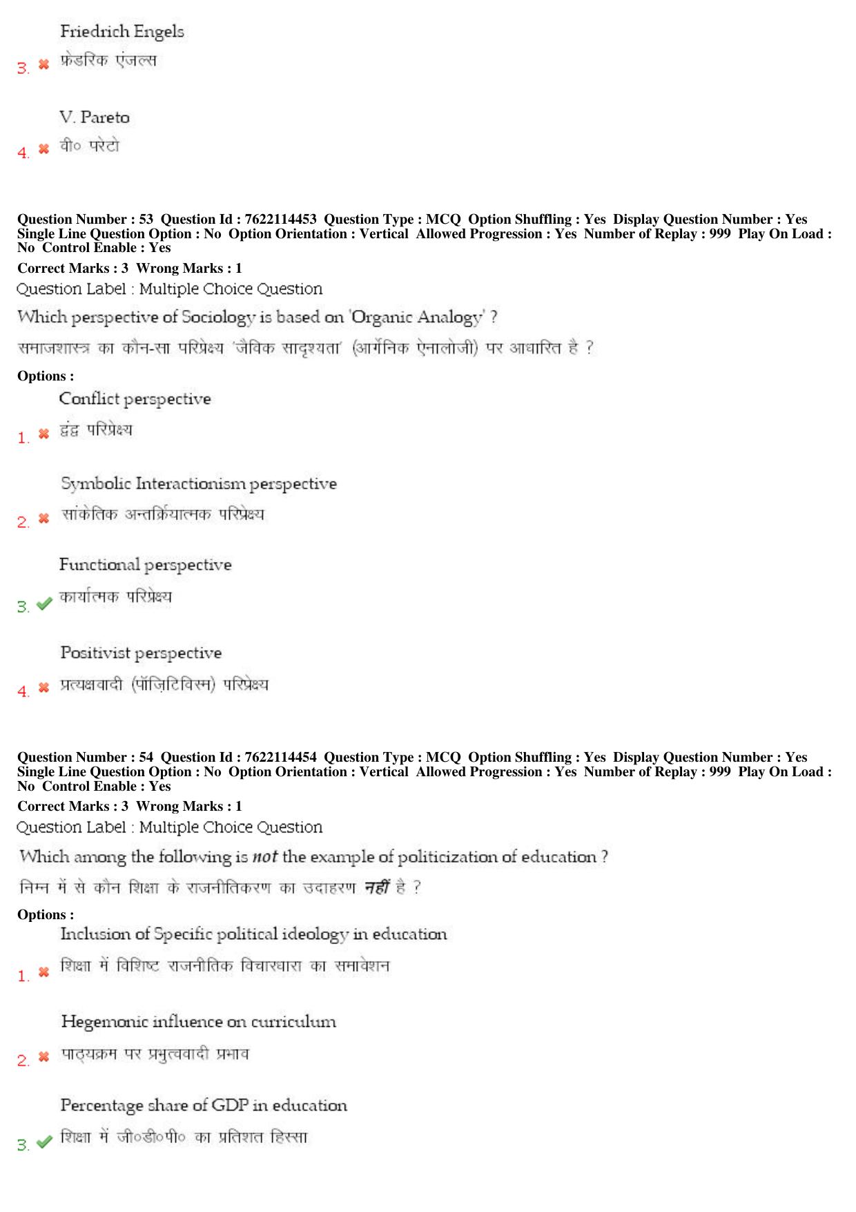 BHU RET Education 2019 Question Paper - Page 28