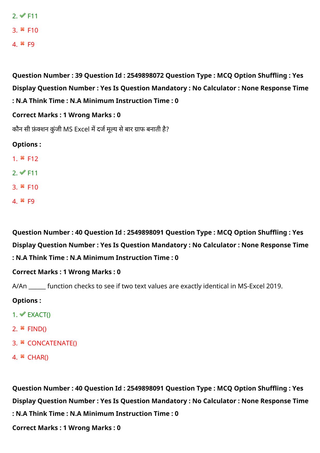MP CPCT 30 July 2022 Question Paper Shift 1 - Page 32