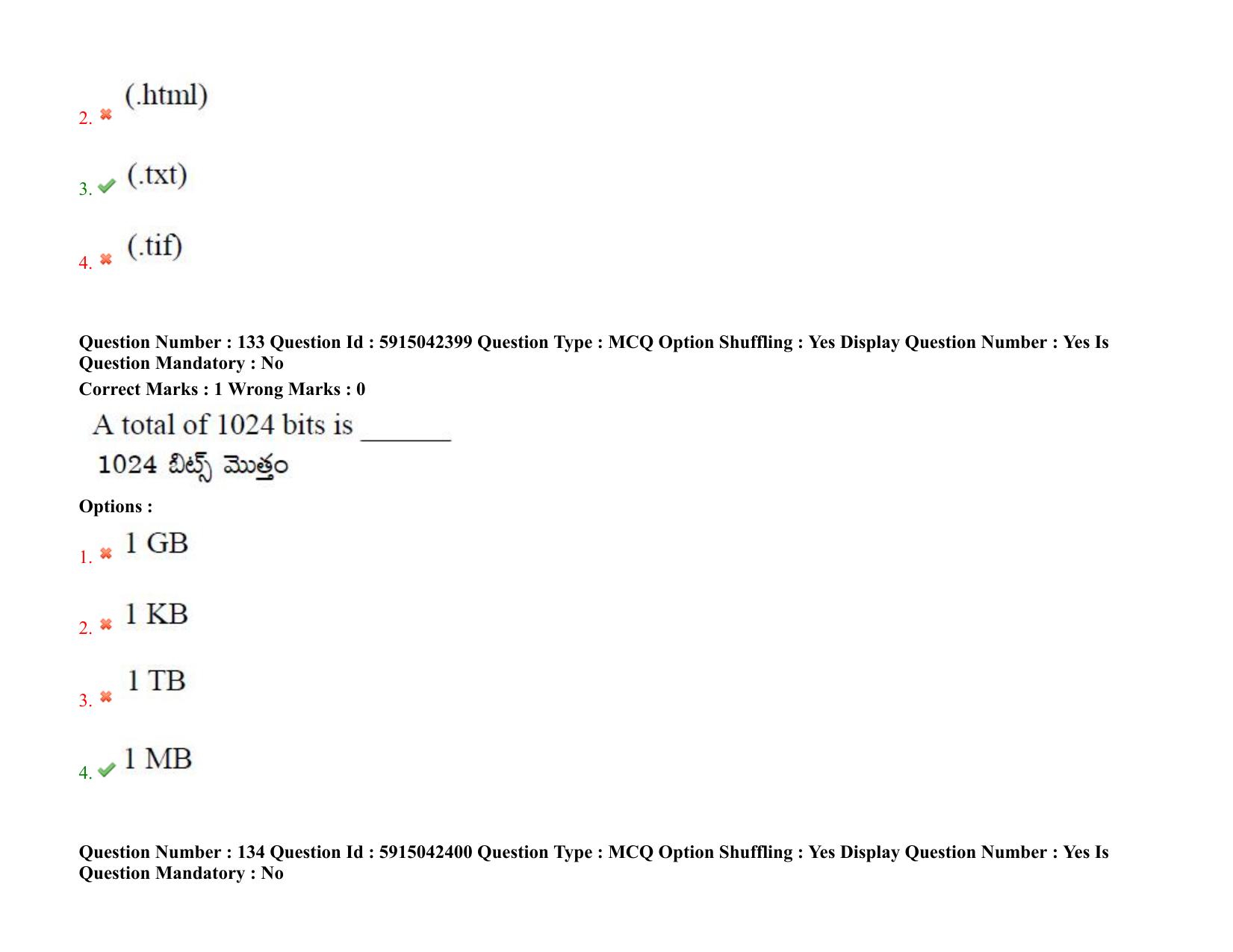 TS EDCET: 25th August 2021 Shift 2 Question Paper & Answer Key - Page 110