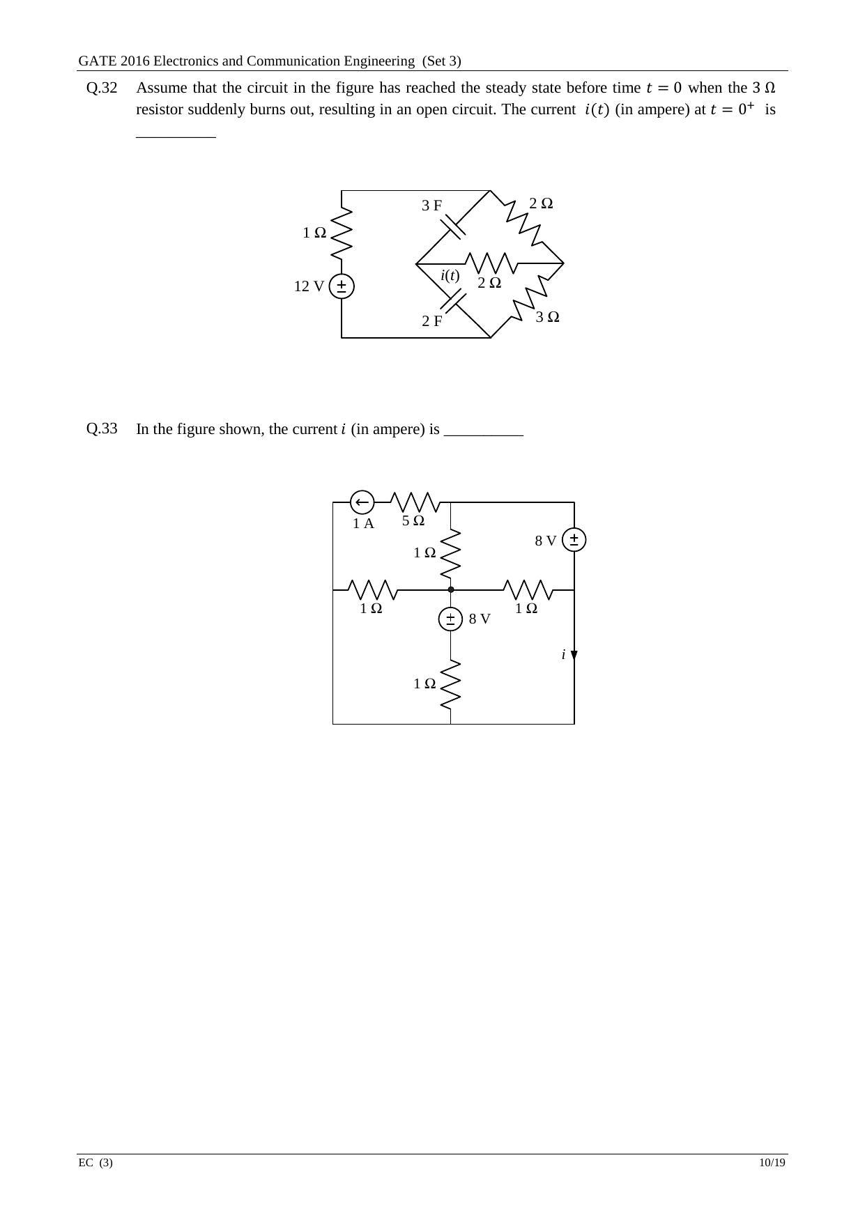 GATE 2016 Electronics and Communication Engineering (EC) Question Paper with Answer Key - Page 53