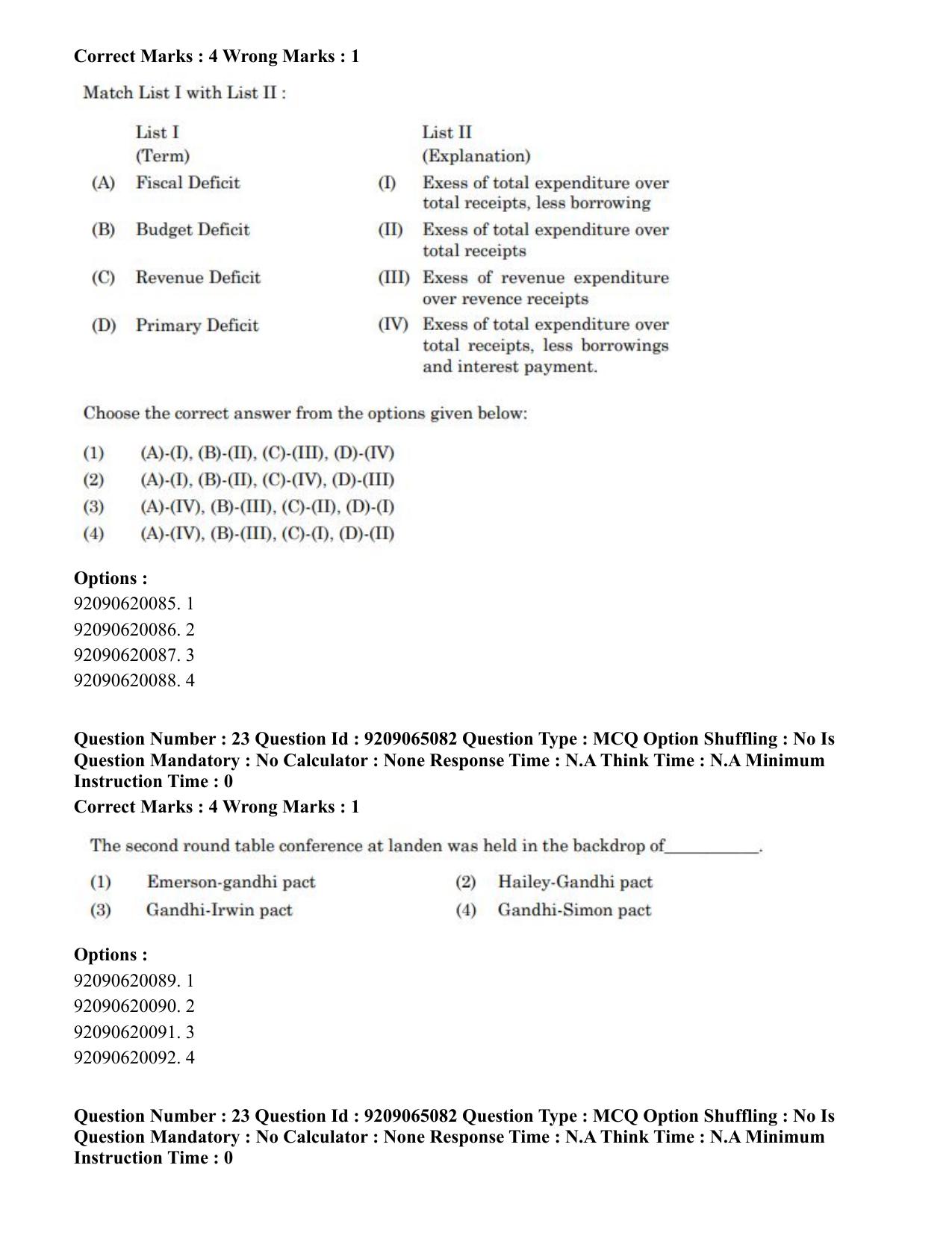CUET PG 2023: HUQP03 – Applied Arts (Eng.)-Shift 2 (06-06-2023) Question Paper - Page 28