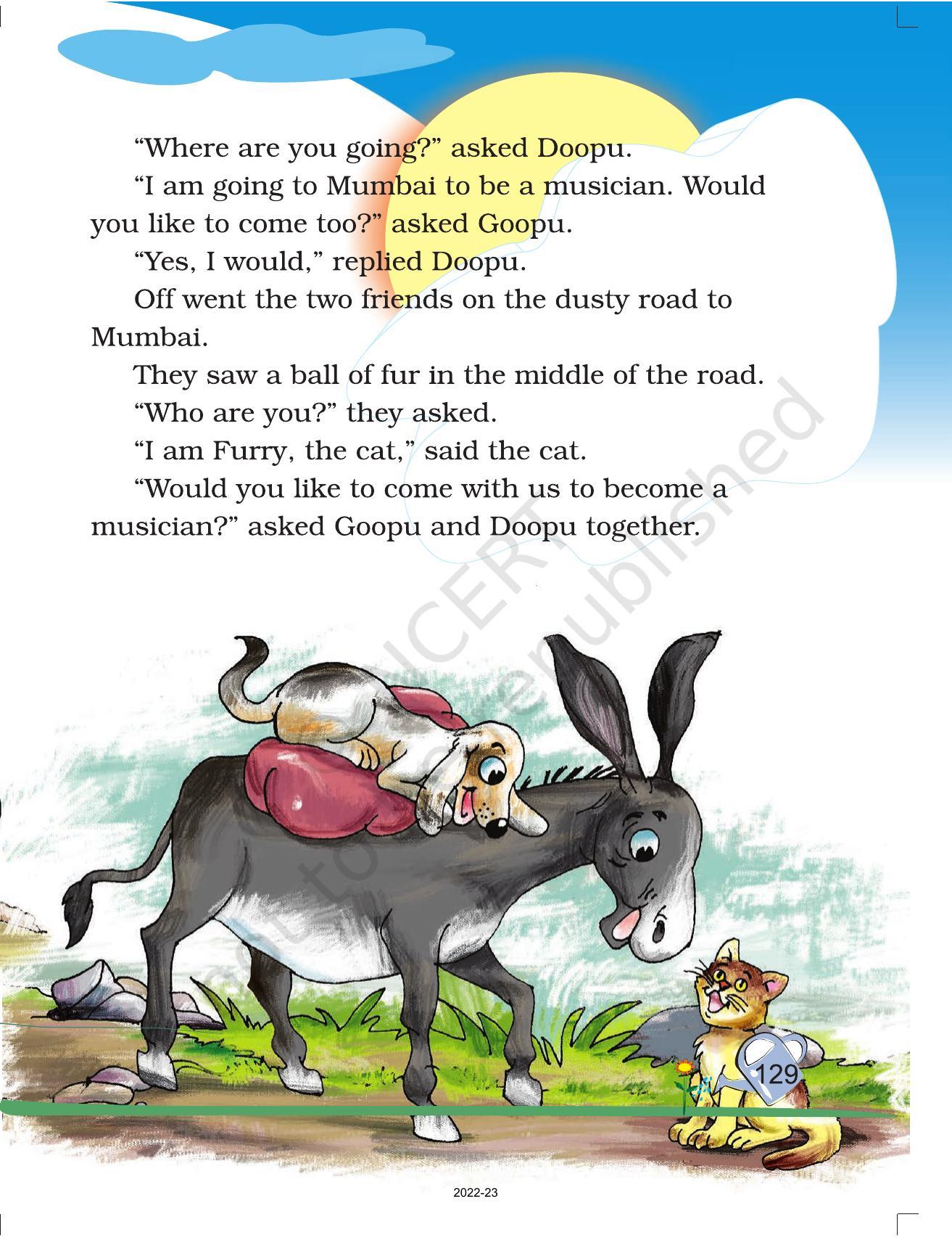 NCERT Book for Class 2 English (Marigold):Chapter 8-I am the Music Man - Page 8