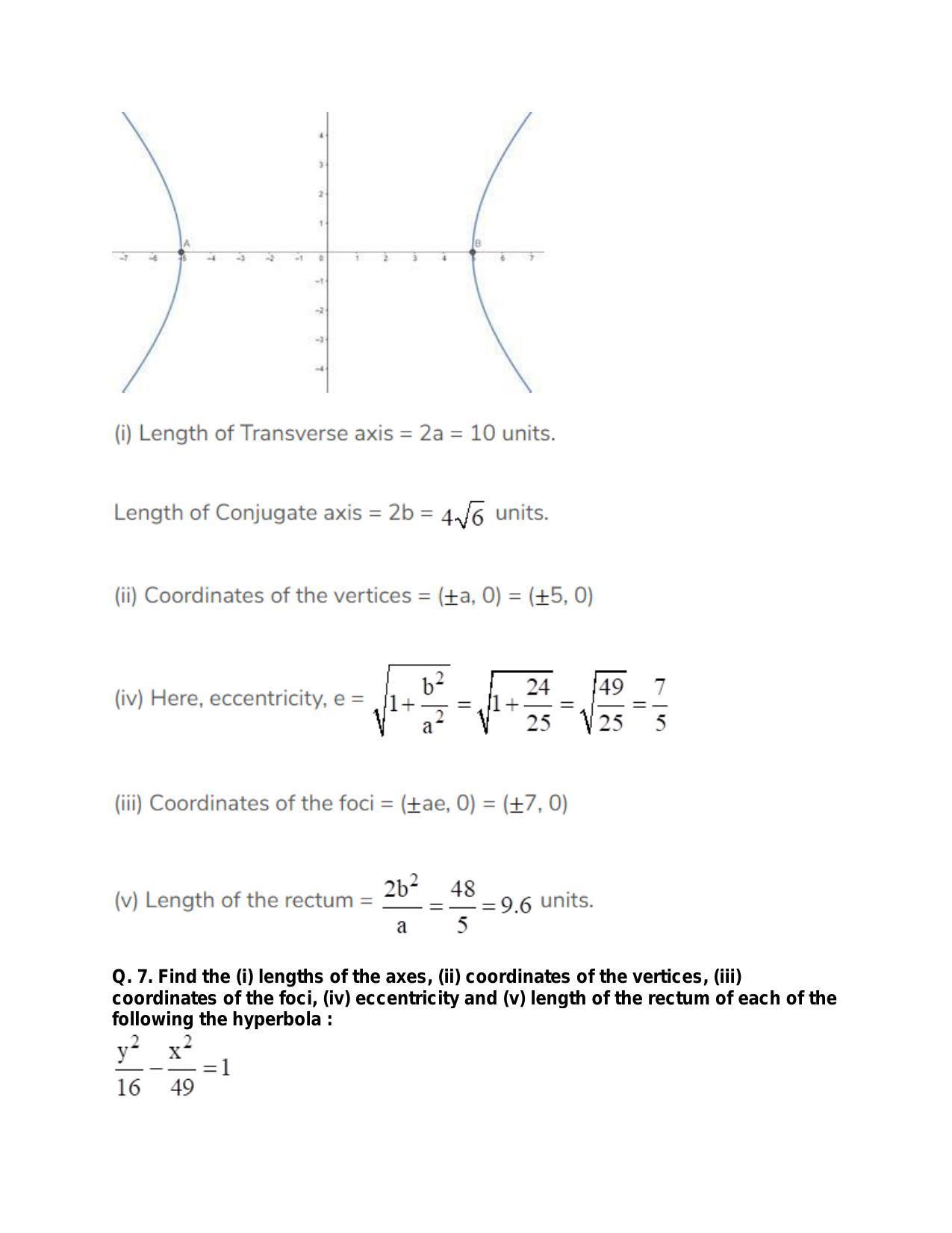 Chapter 24: Hyperbola: RS Aggarwal Class 11 Solutions  - Page 8