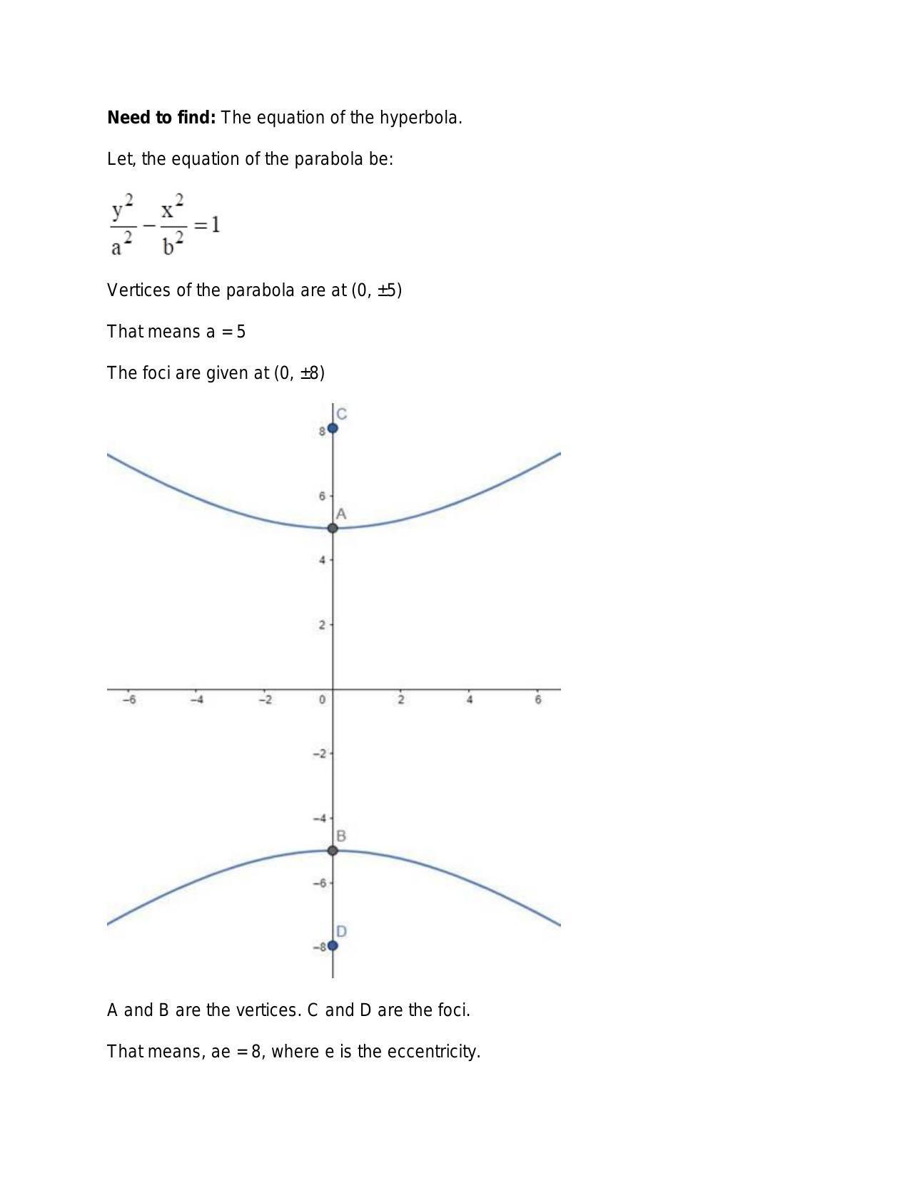 Chapter 24: Hyperbola: RS Aggarwal Class 11 Solutions  - Page 17