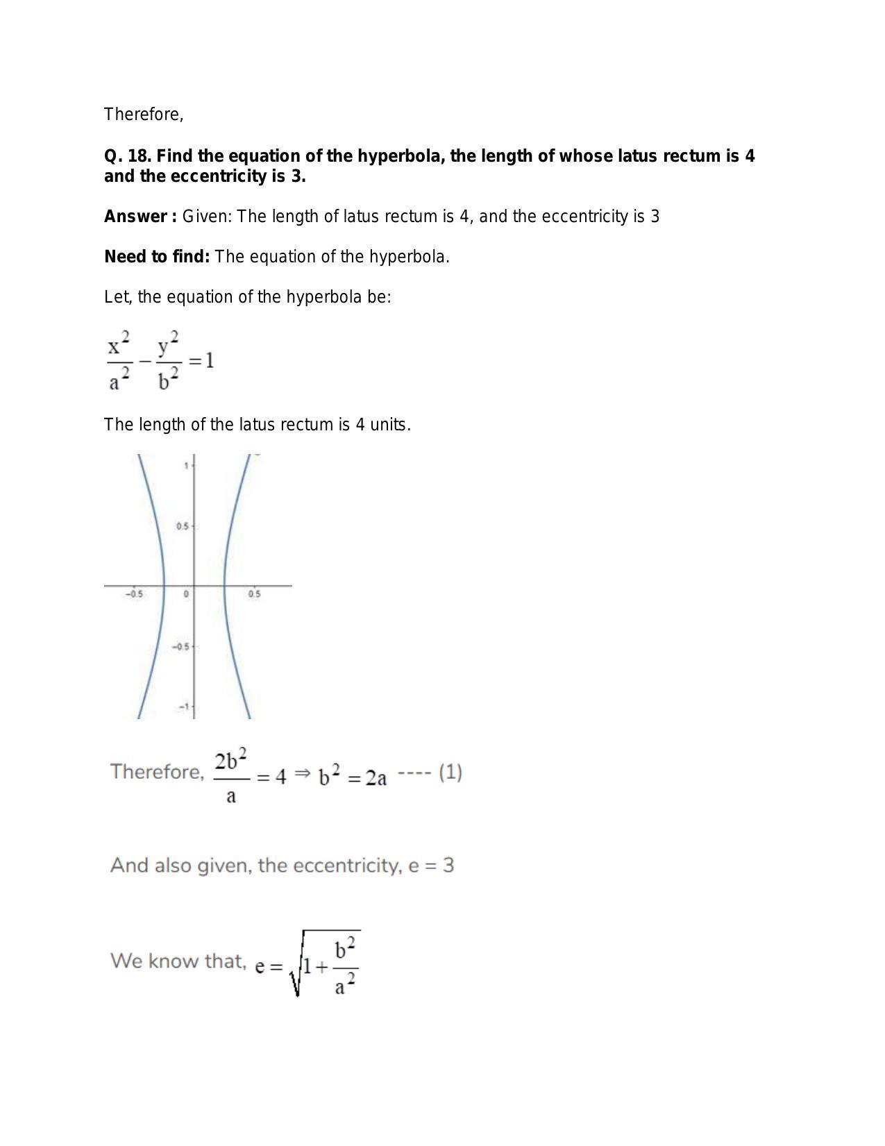 Chapter 24: Hyperbola: RS Aggarwal Class 11 Solutions  - Page 28