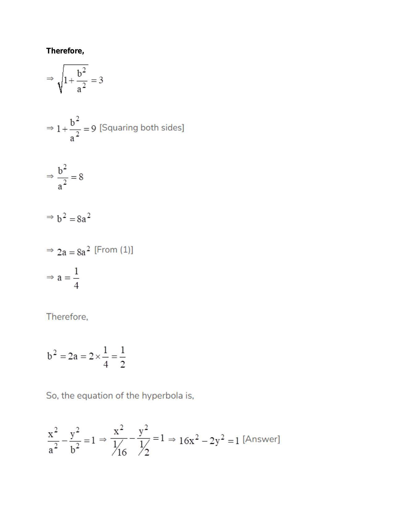 Chapter 24: Hyperbola: RS Aggarwal Class 11 Solutions  - Page 29