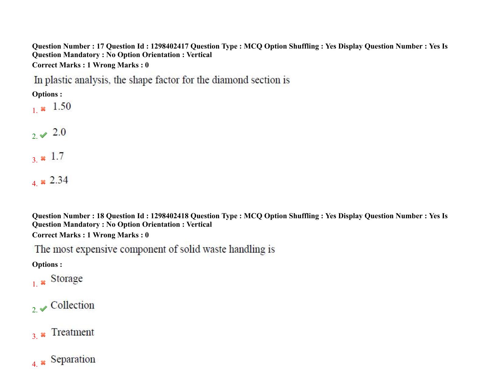 TS PGECET 2021: (CE) Civil Engineering Question Papers - Page 13