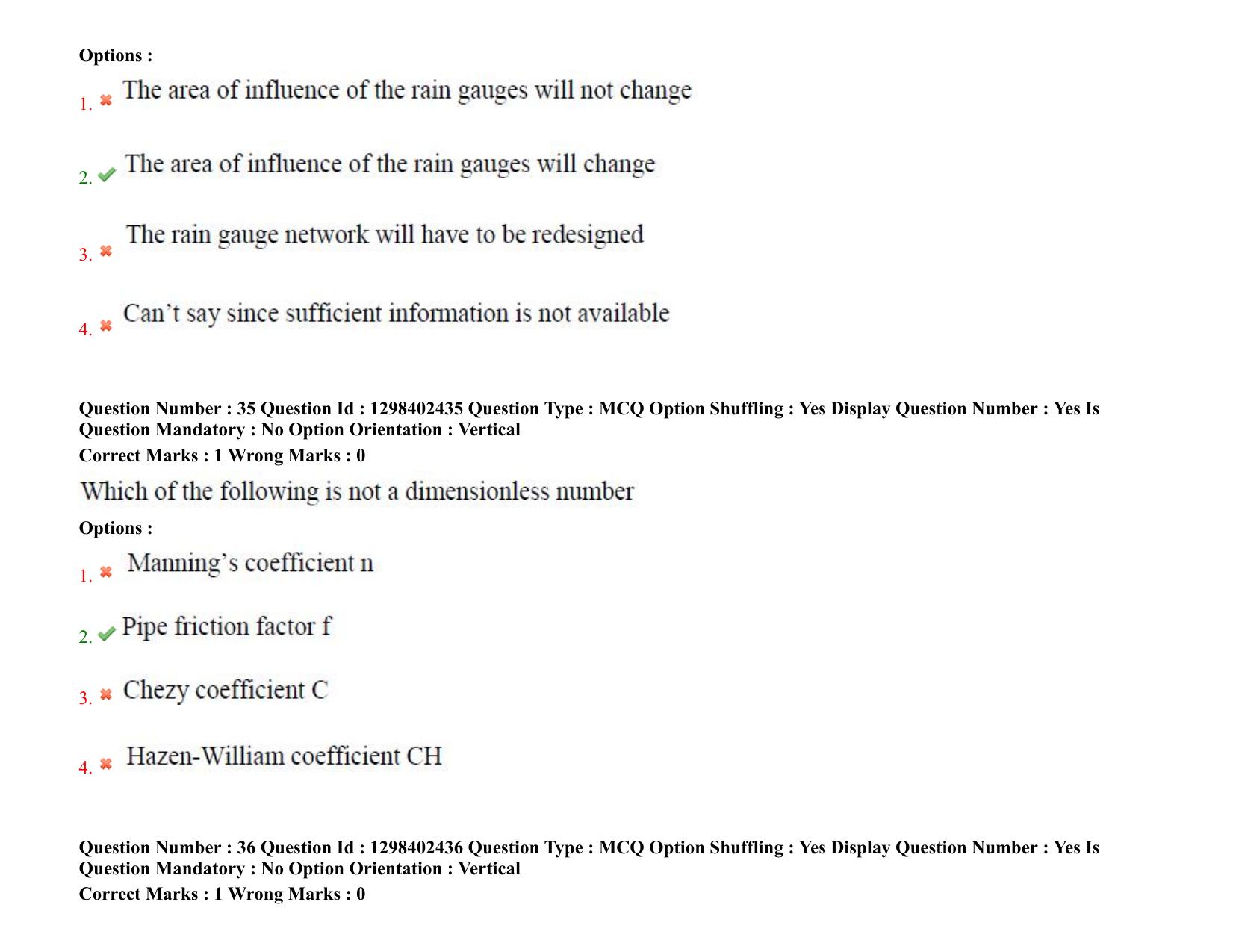 TS PGECET 2021: (CE) Civil Engineering Question Papers - Page 24