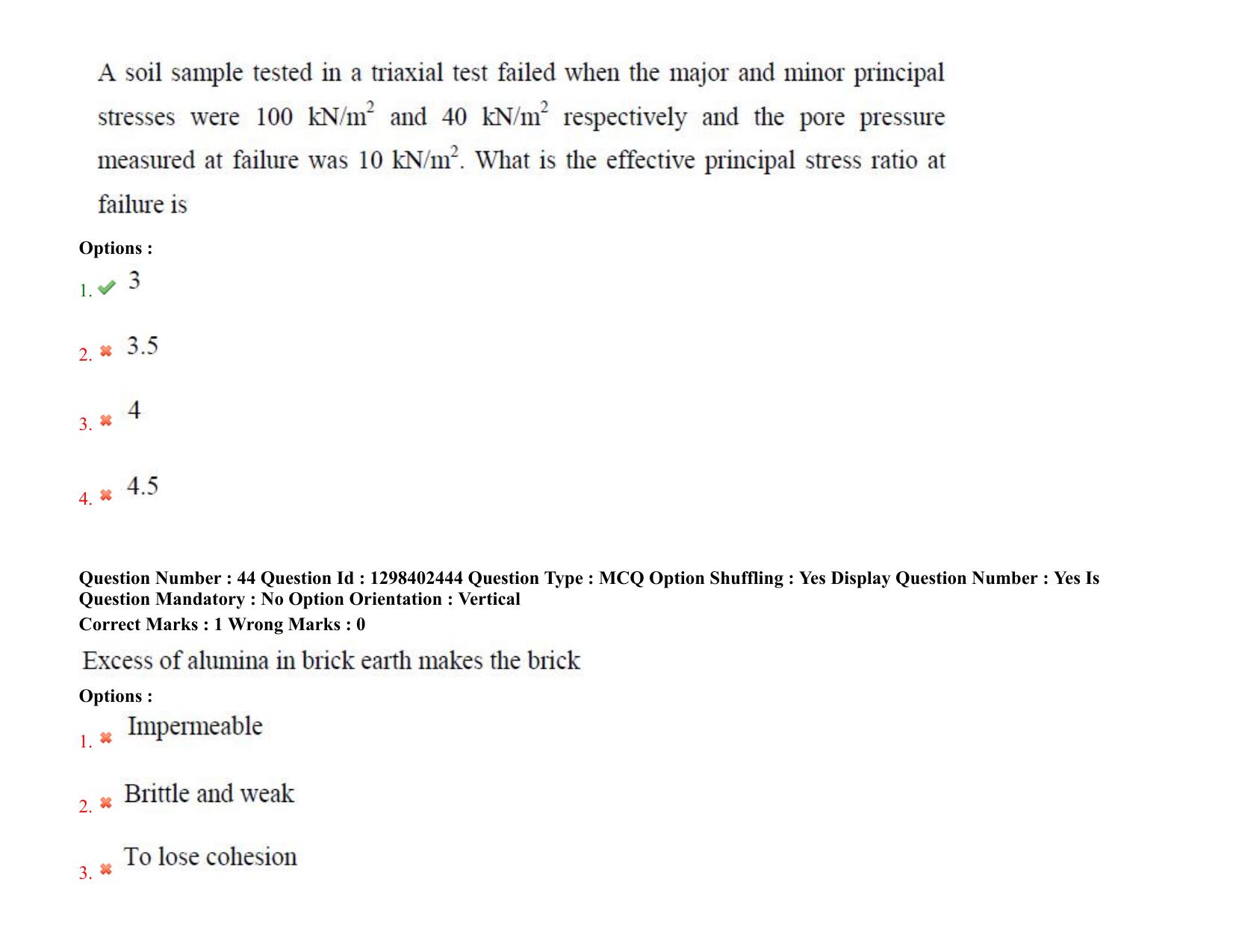 TS PGECET 2021: (CE) Civil Engineering Question Papers - Page 29