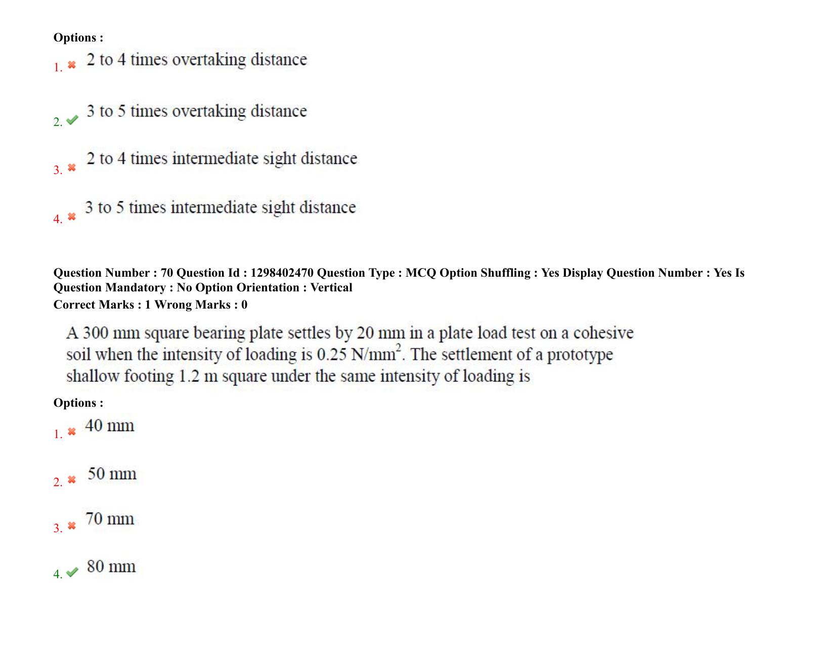 TS PGECET 2021: (CE) Civil Engineering Question Papers - Page 44