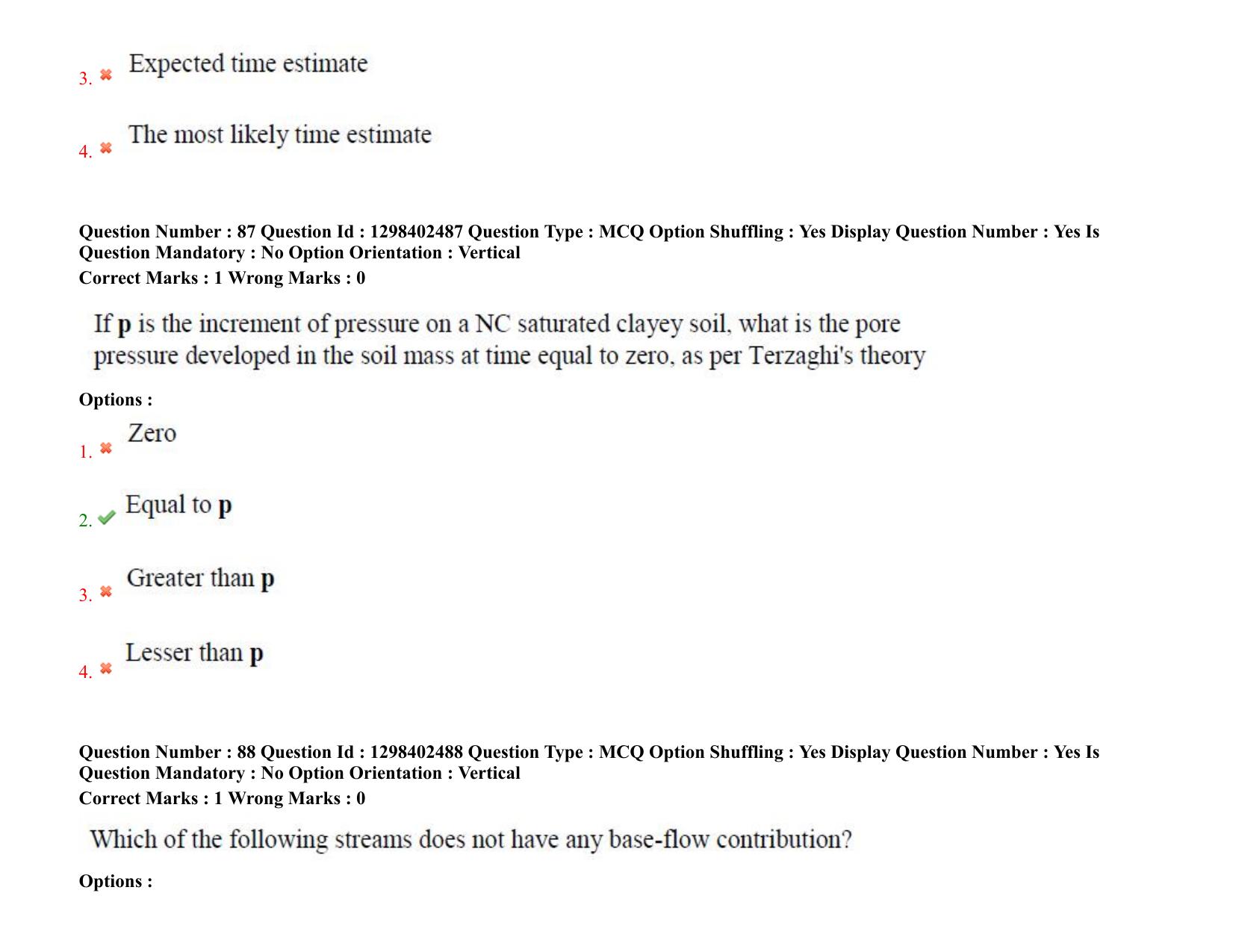 TS PGECET 2021: (CE) Civil Engineering Question Papers - Page 54