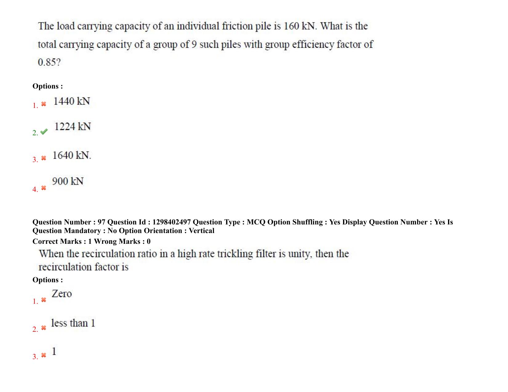 TS PGECET 2021: (CE) Civil Engineering Question Papers - Page 60
