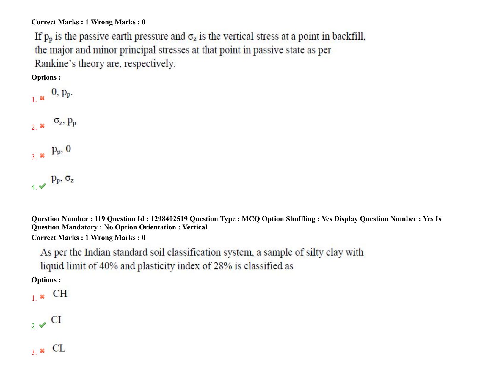 TS PGECET 2021: (CE) Civil Engineering Question Papers - Page 73