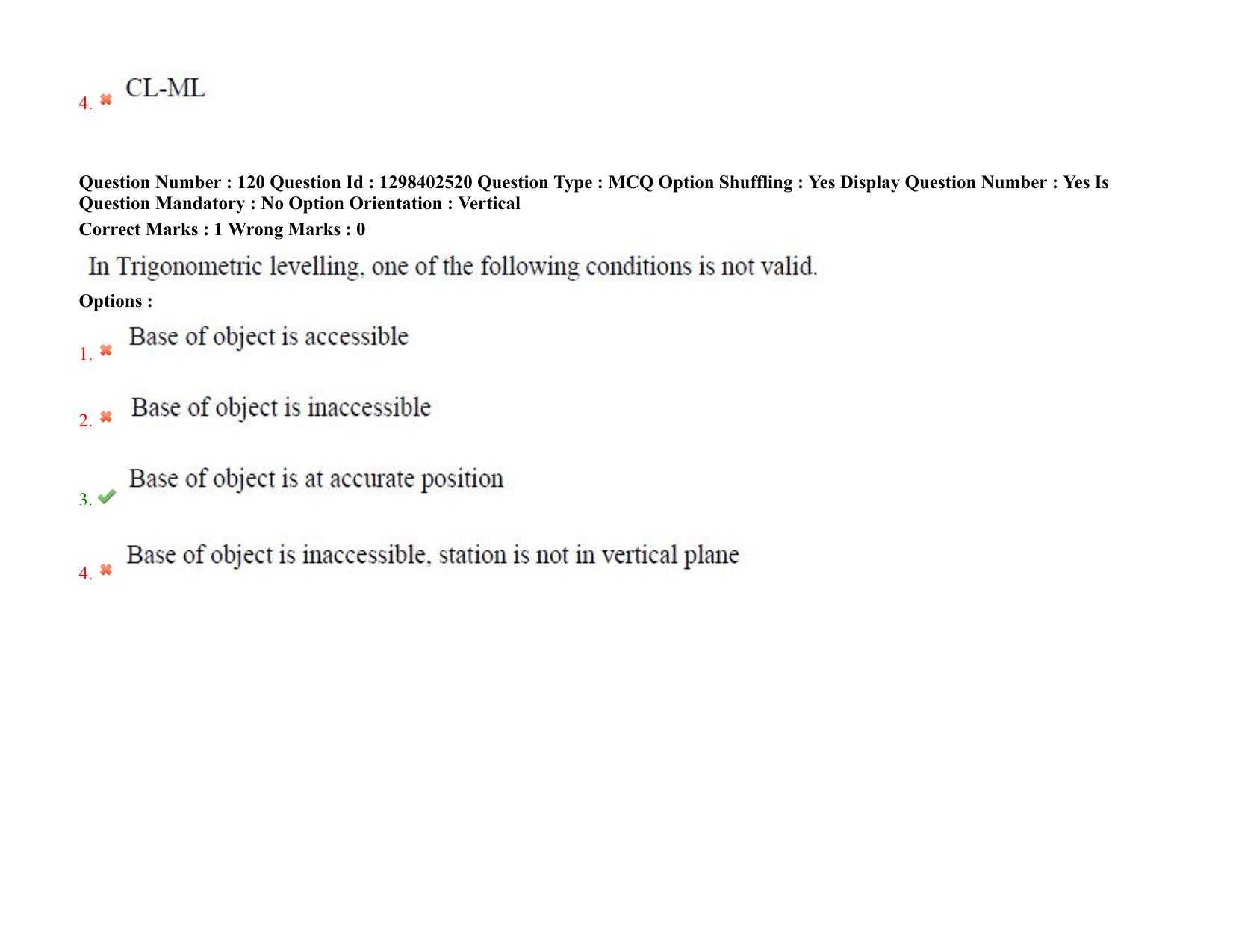 TS PGECET 2021: (CE) Civil Engineering Question Papers - Page 74