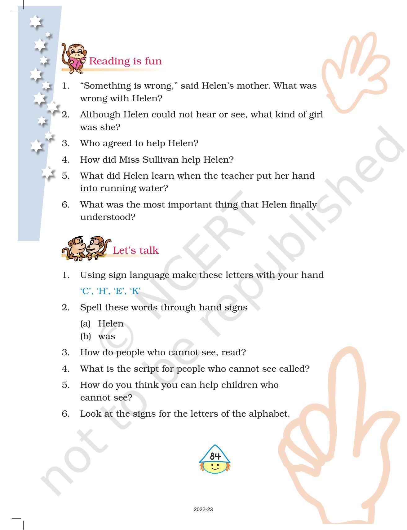 NCERT Book for Class 4 English (Poem): Chapter 9-Don’t be Afraid of the Dark - Page 12