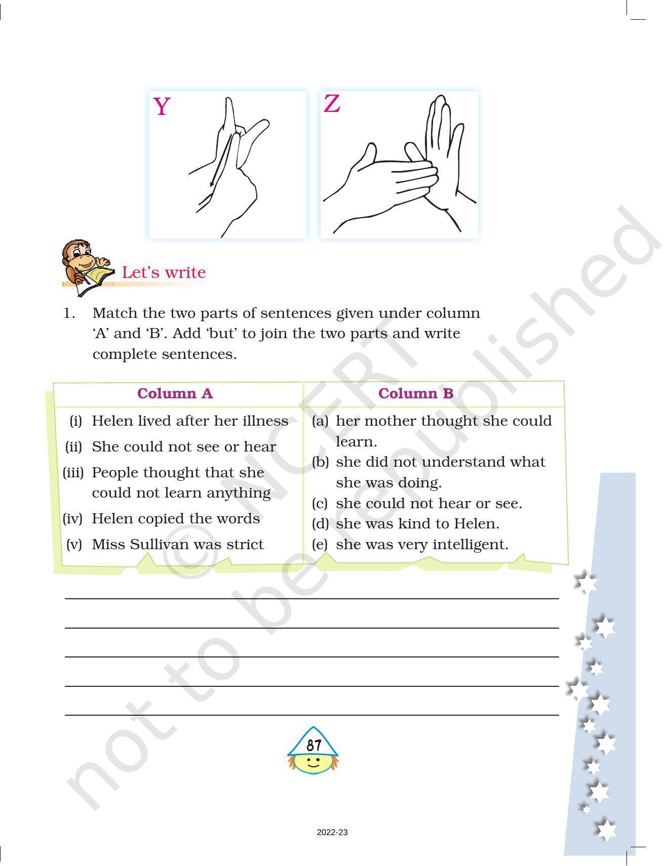 NCERT Book for Class 4 English (Poem): Chapter 9-Don’t be Afraid of the Dark - Page 15