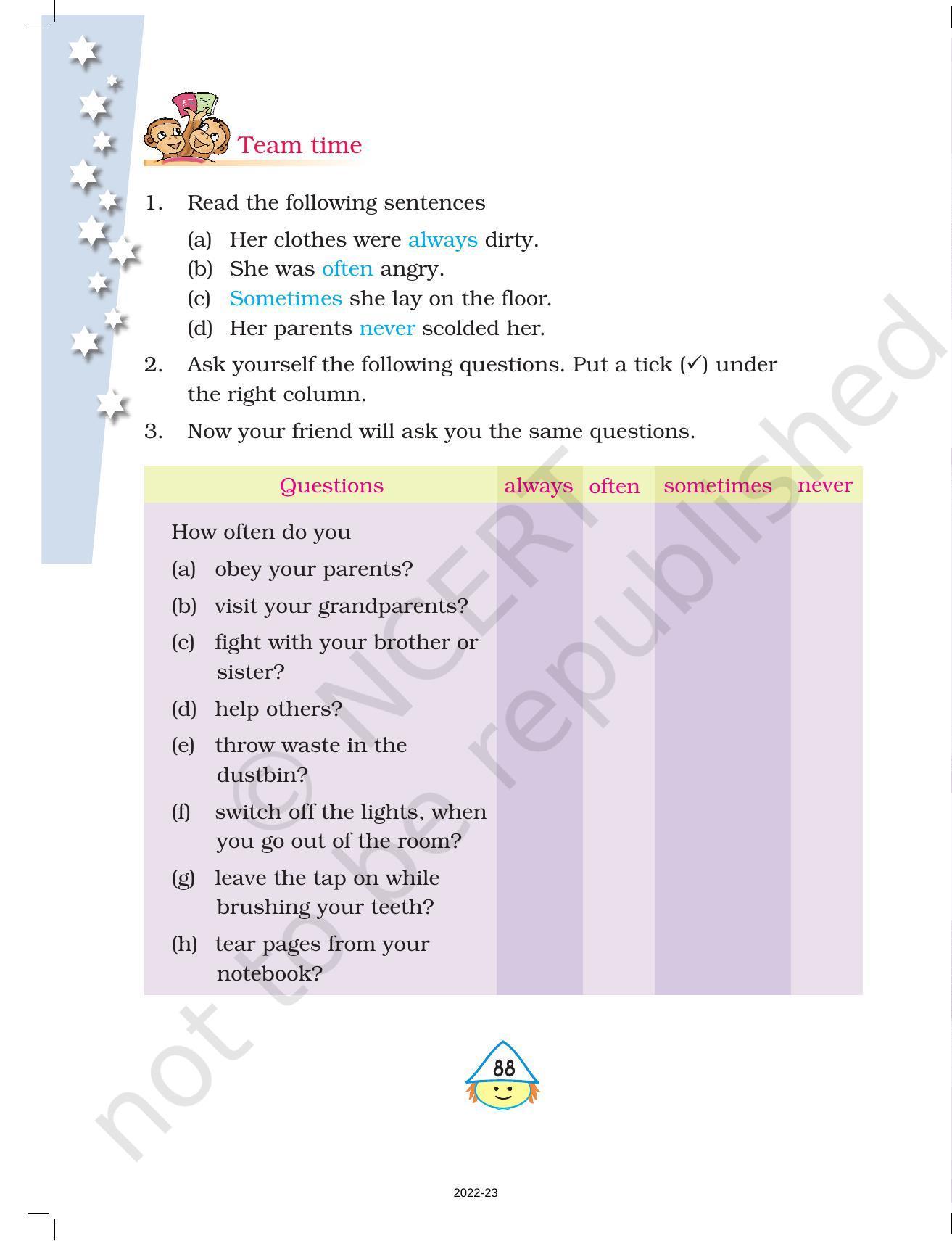 NCERT Book for Class 4 English (Poem): Chapter 9-Don’t be Afraid of the Dark - Page 16
