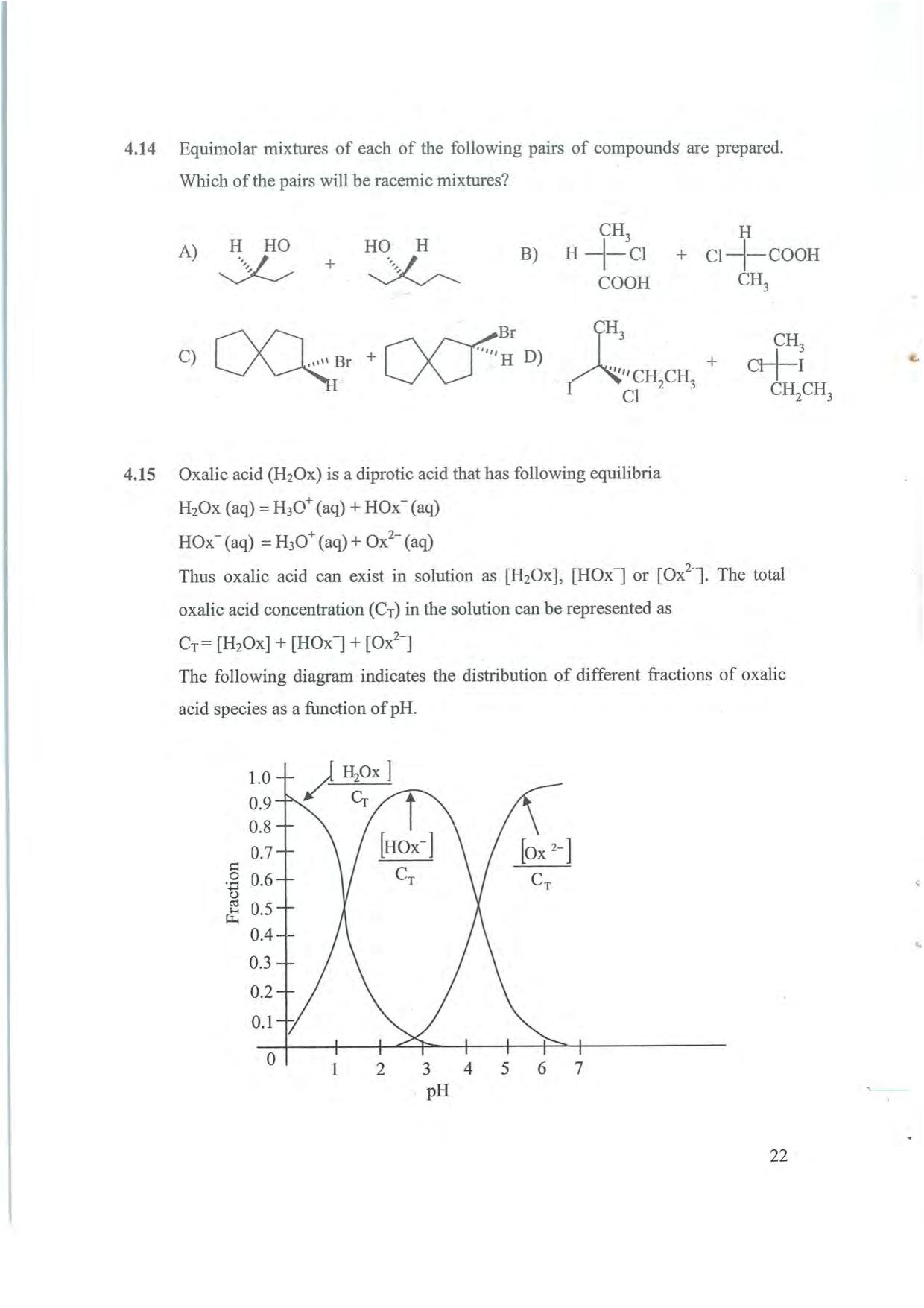 NEST 2008 Question Paper - Page 22