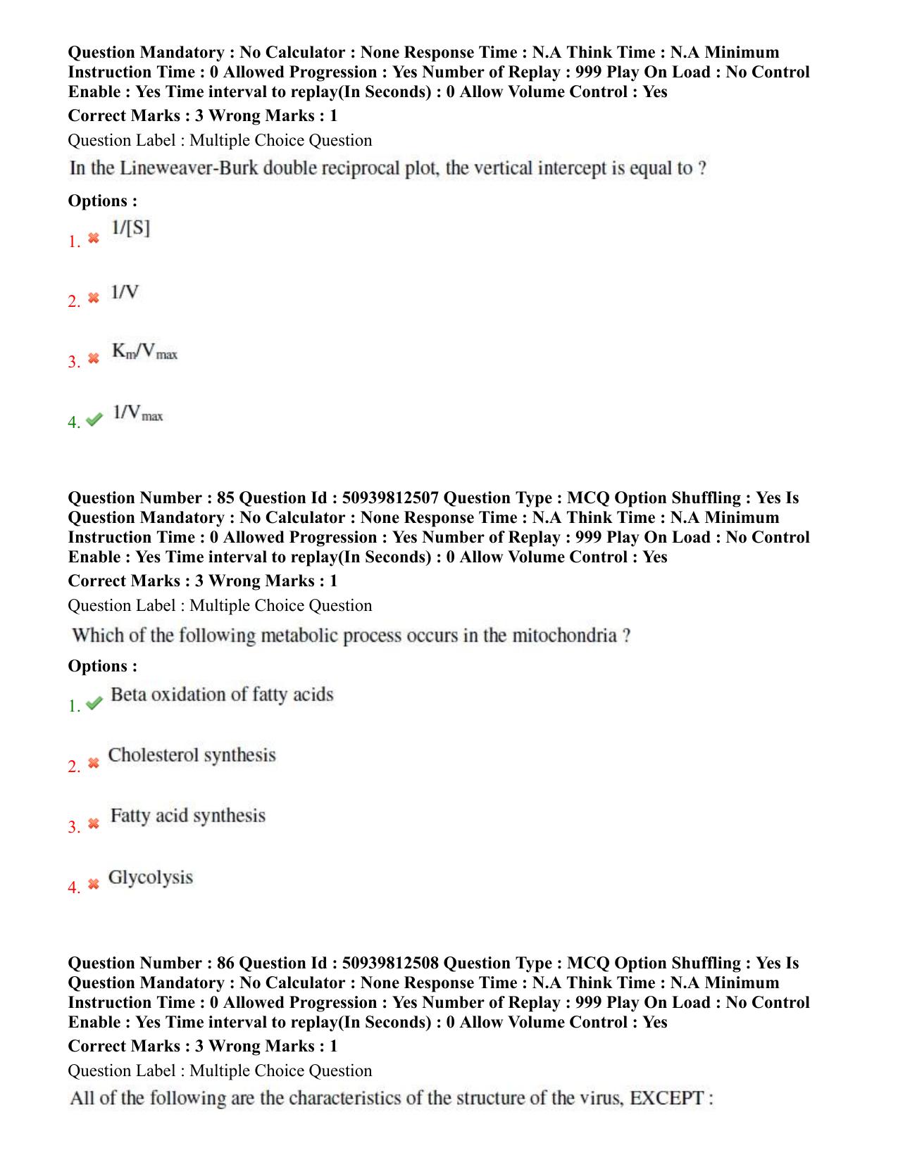 BHU RET Medicinal Chemistry 2020 Question Paper - Page 49