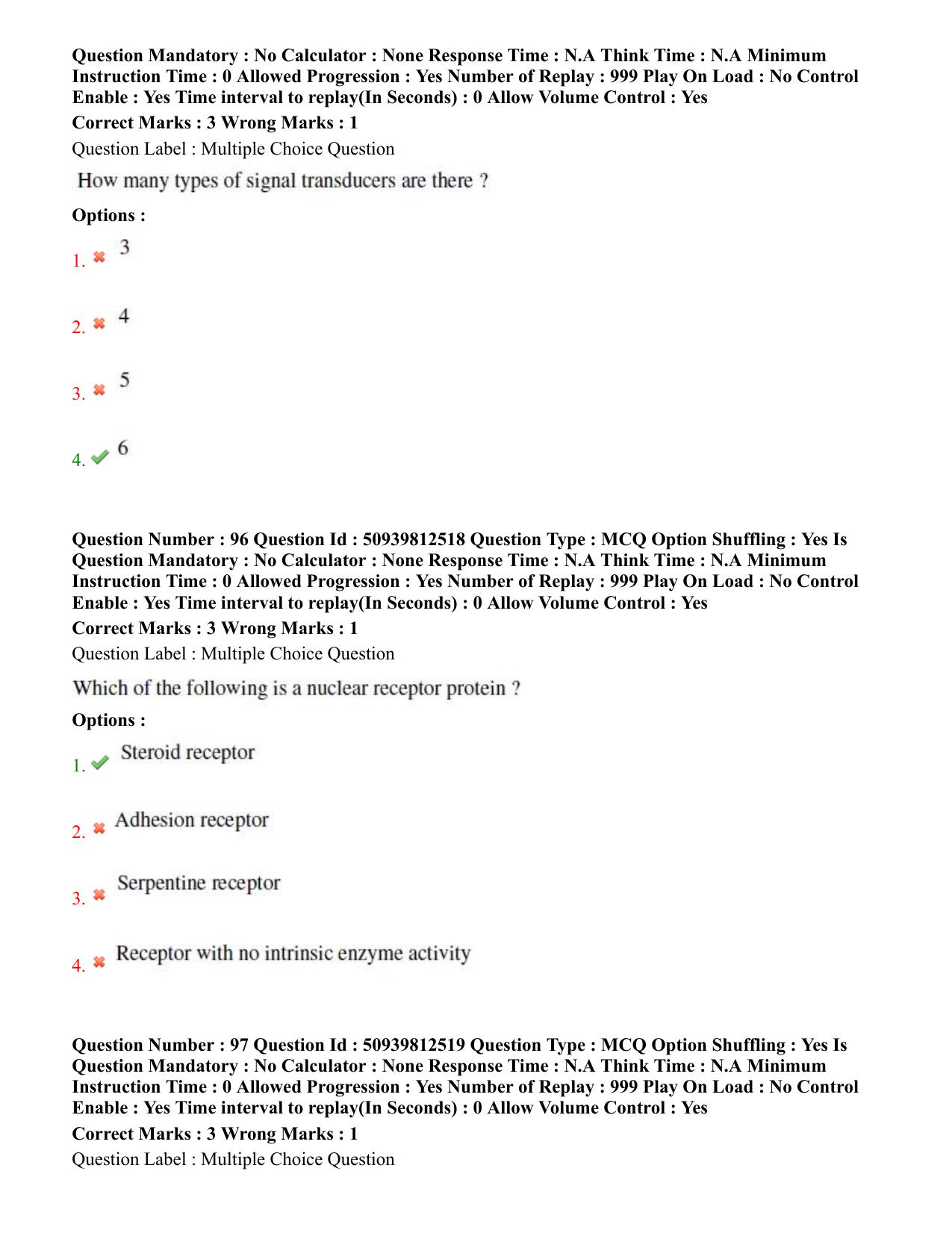 BHU RET Medicinal Chemistry 2020 Question Paper - Page 54