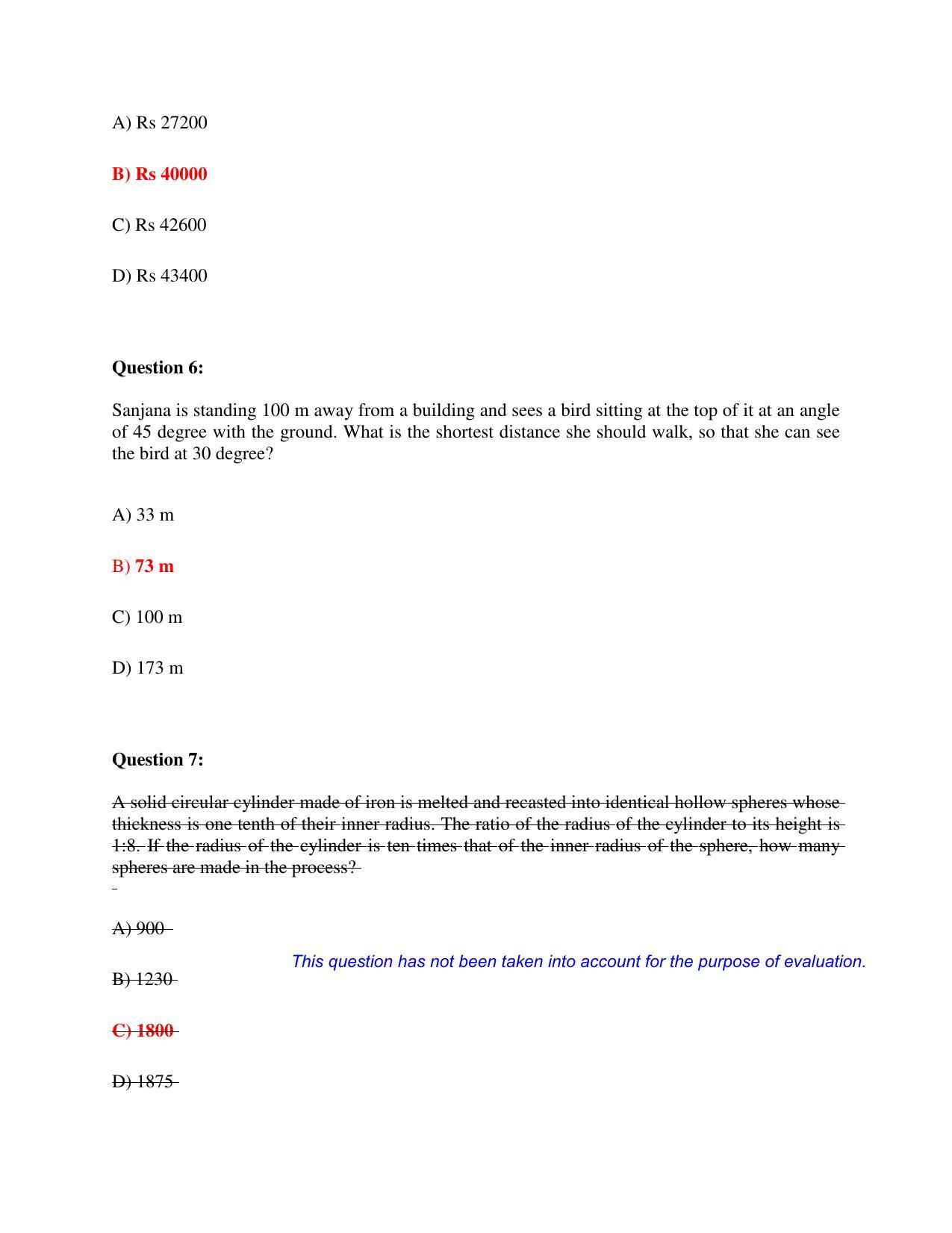 TIFR GS 2023 Science Education Question Paper - Page 3
