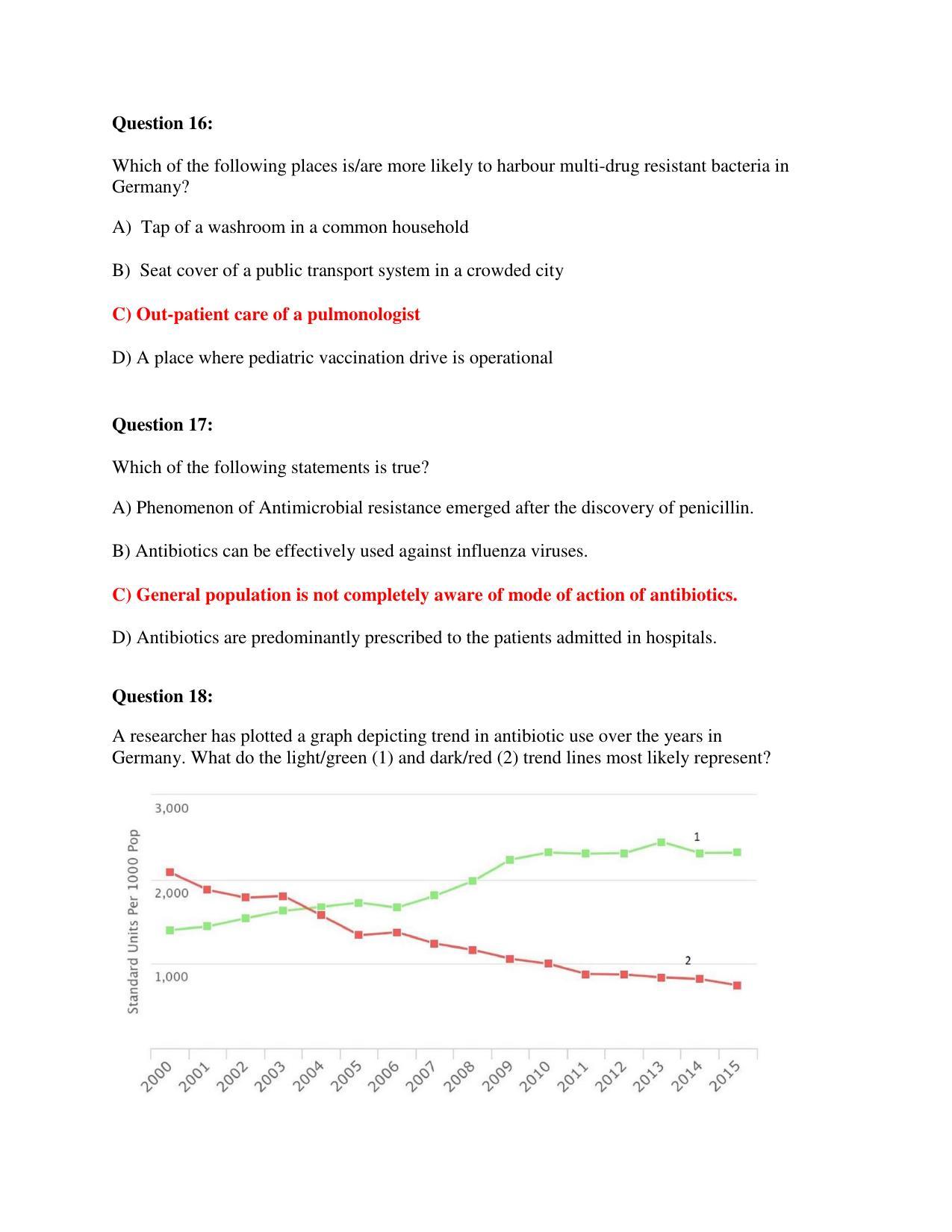 TIFR GS 2023 Science Education Question Paper - Page 8
