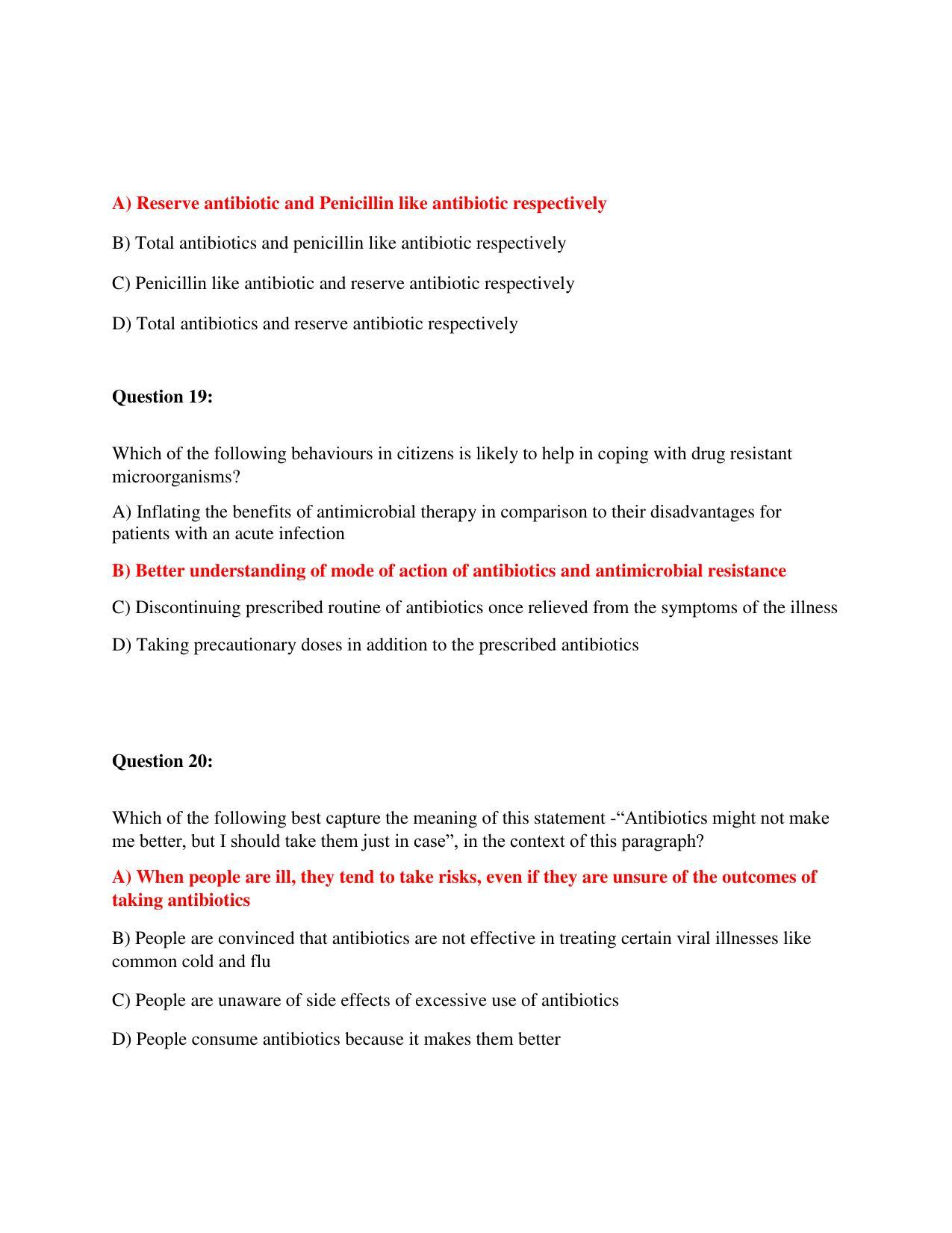 TIFR GS 2023 Science Education Question Paper - Page 9