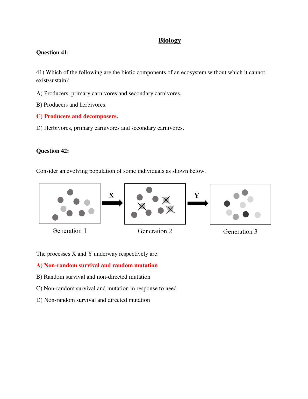 TIFR GS 2023 Science Education Question Paper - Page 19