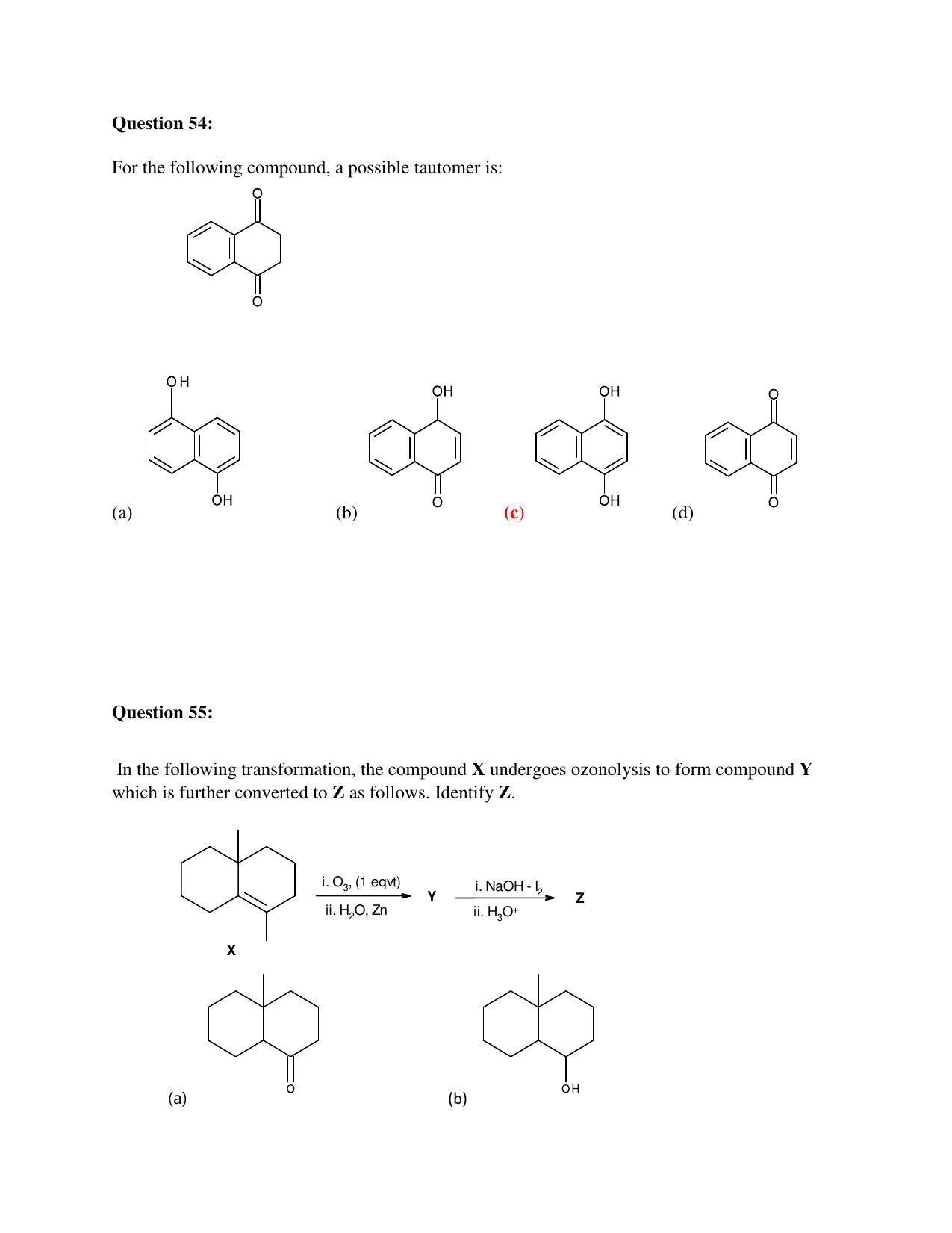 TIFR GS 2023 Science Education Question Paper - Page 26