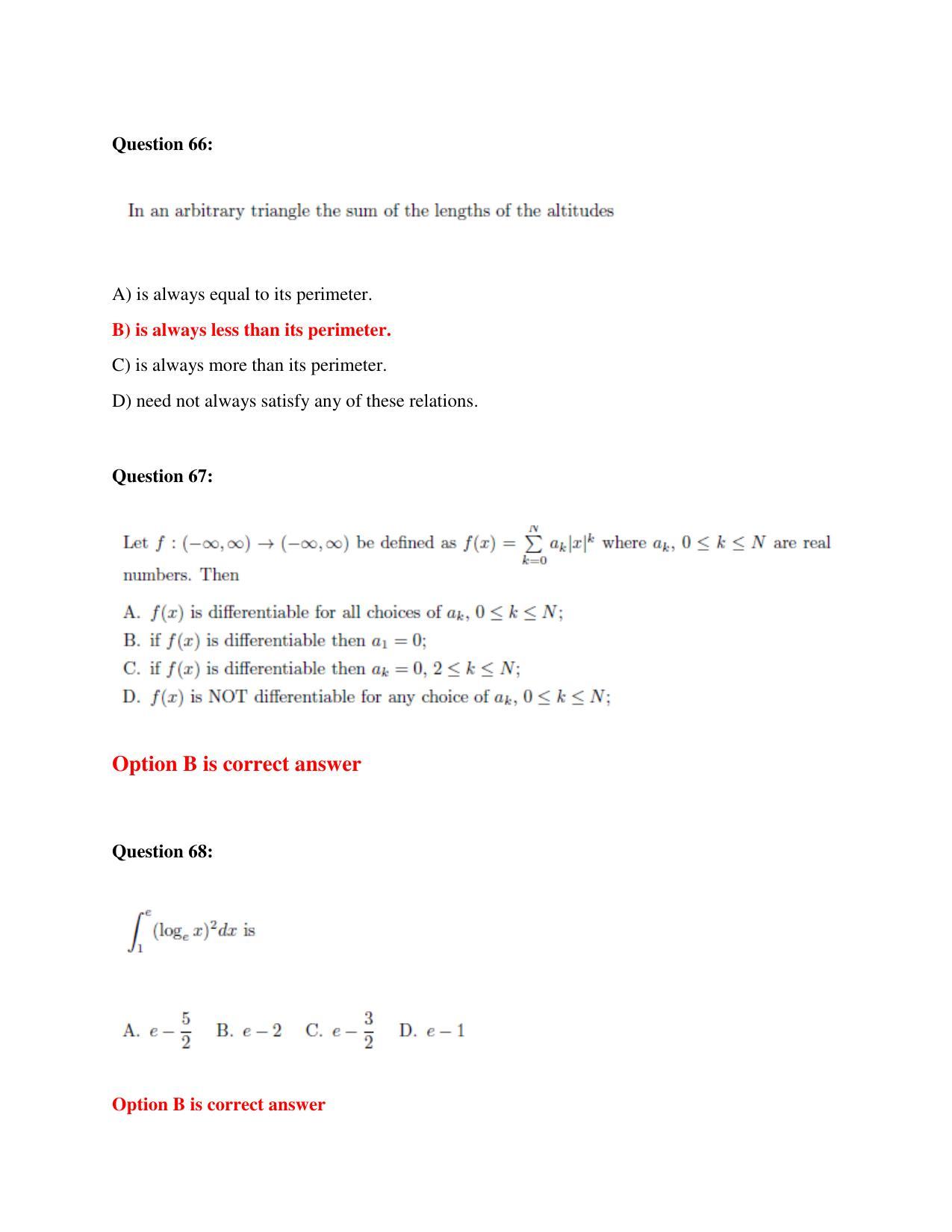 TIFR GS 2023 Science Education Question Paper - Page 31