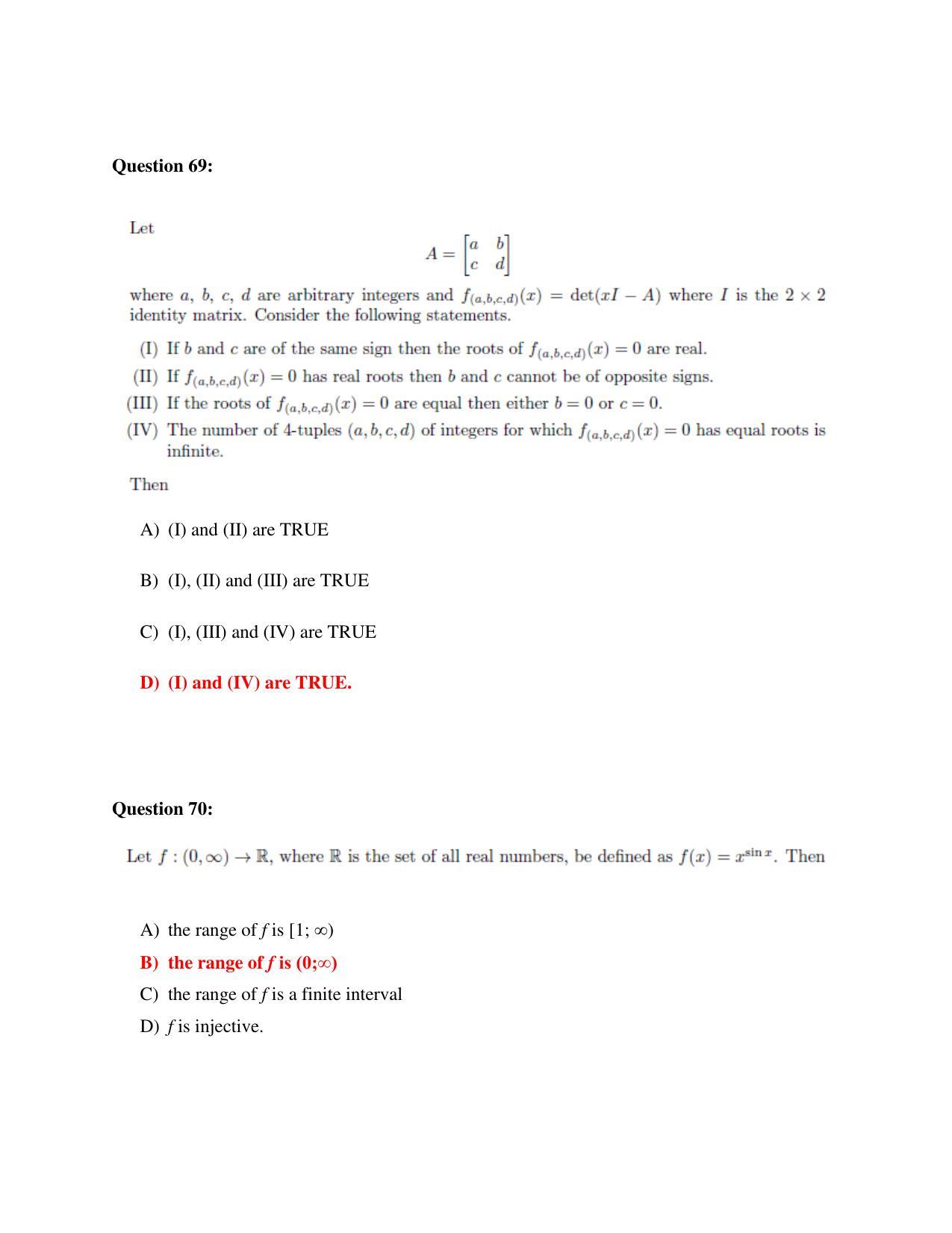 TIFR GS 2023 Science Education Question Paper - Page 32