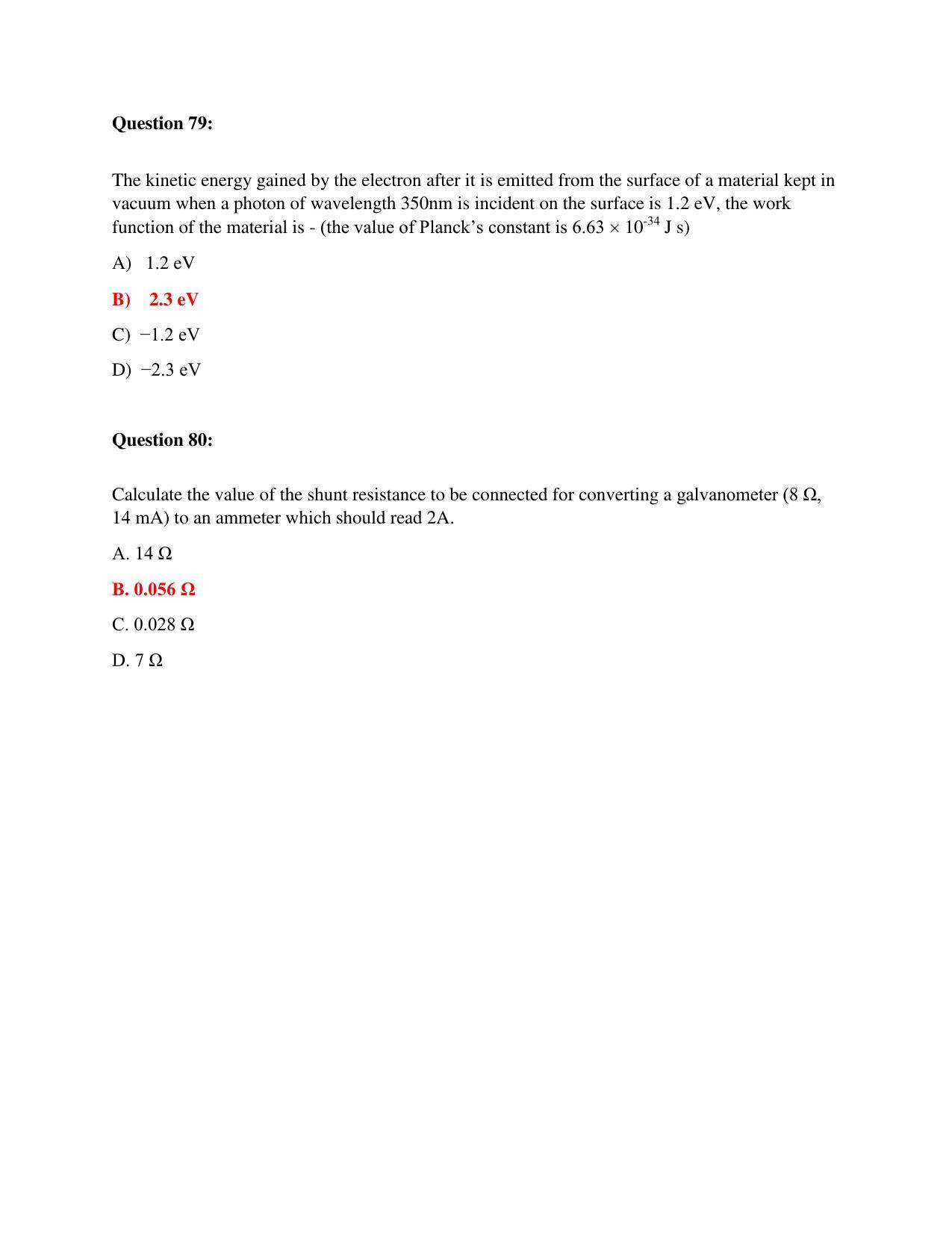 TIFR GS 2023 Science Education Question Paper - Page 38