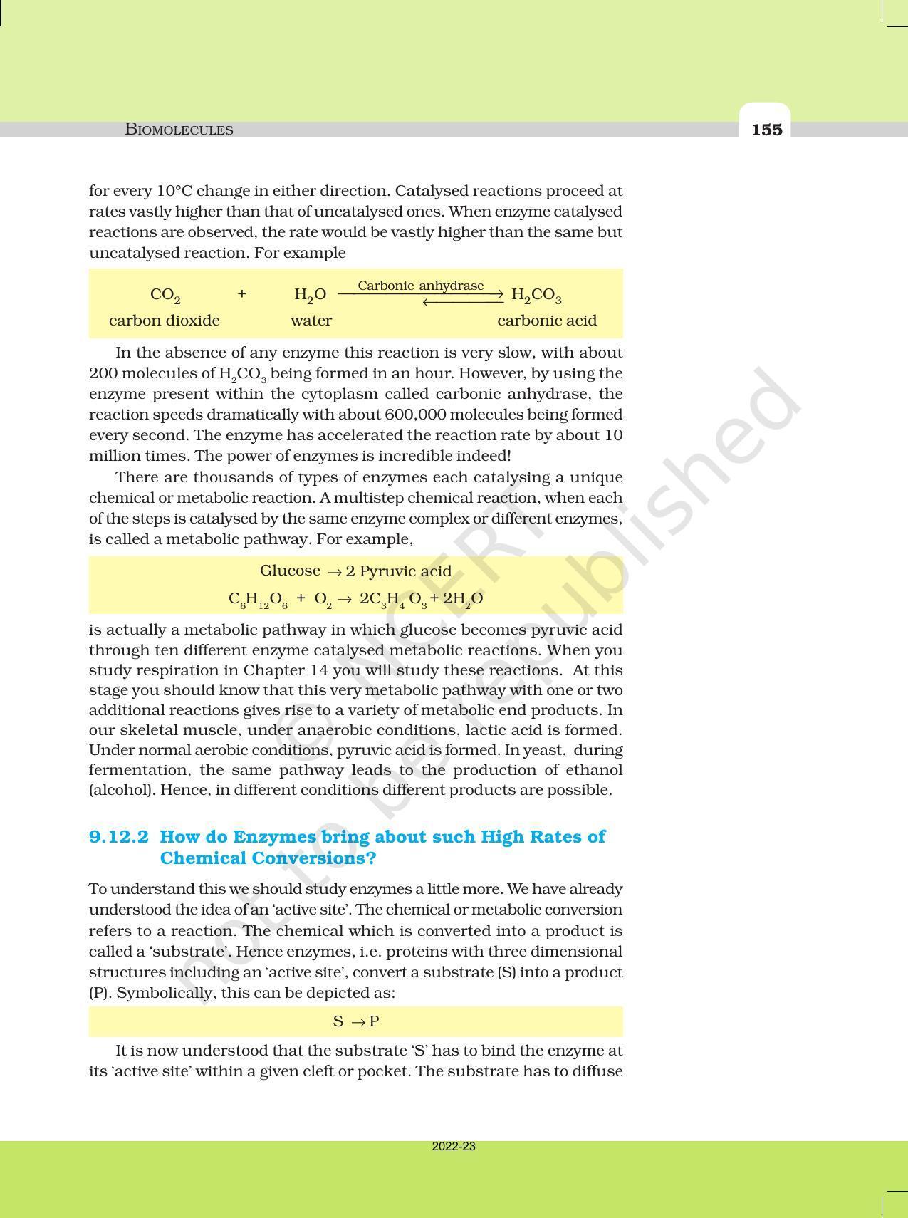 NCERT Book for Class 11 Biology Chapter 9 Biomolecules - Page 14