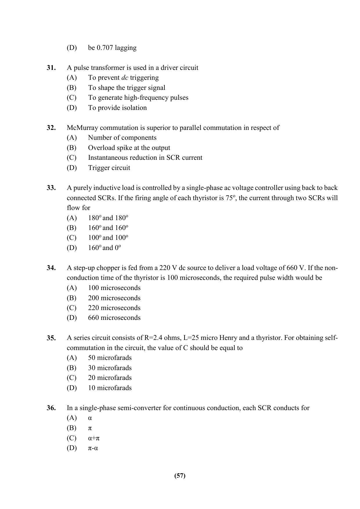 PU MPET Ancient Indian History & Archeology 2023 Question Papers - Page 57