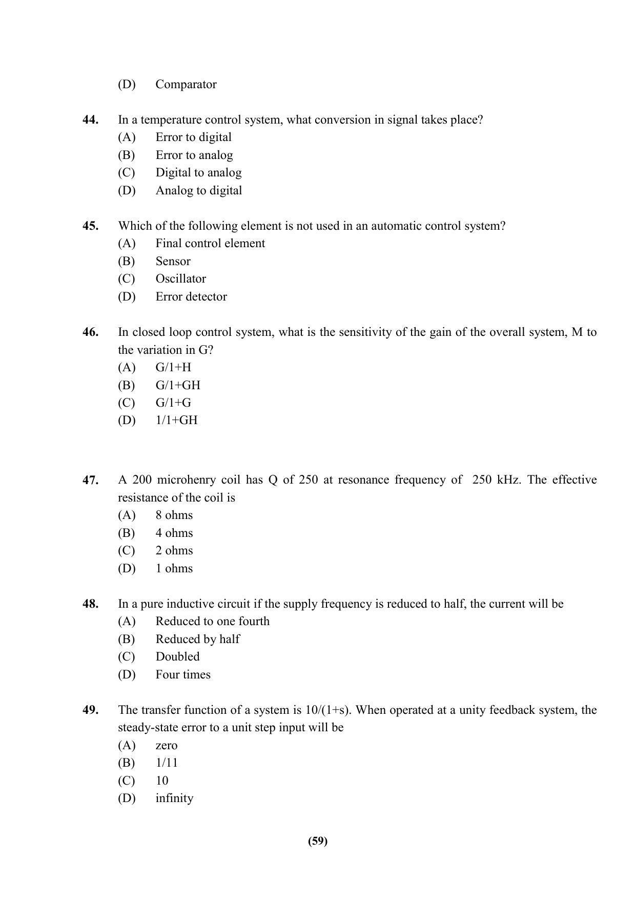 PU MPET Ancient Indian History & Archeology 2023 Question Papers - Page 59