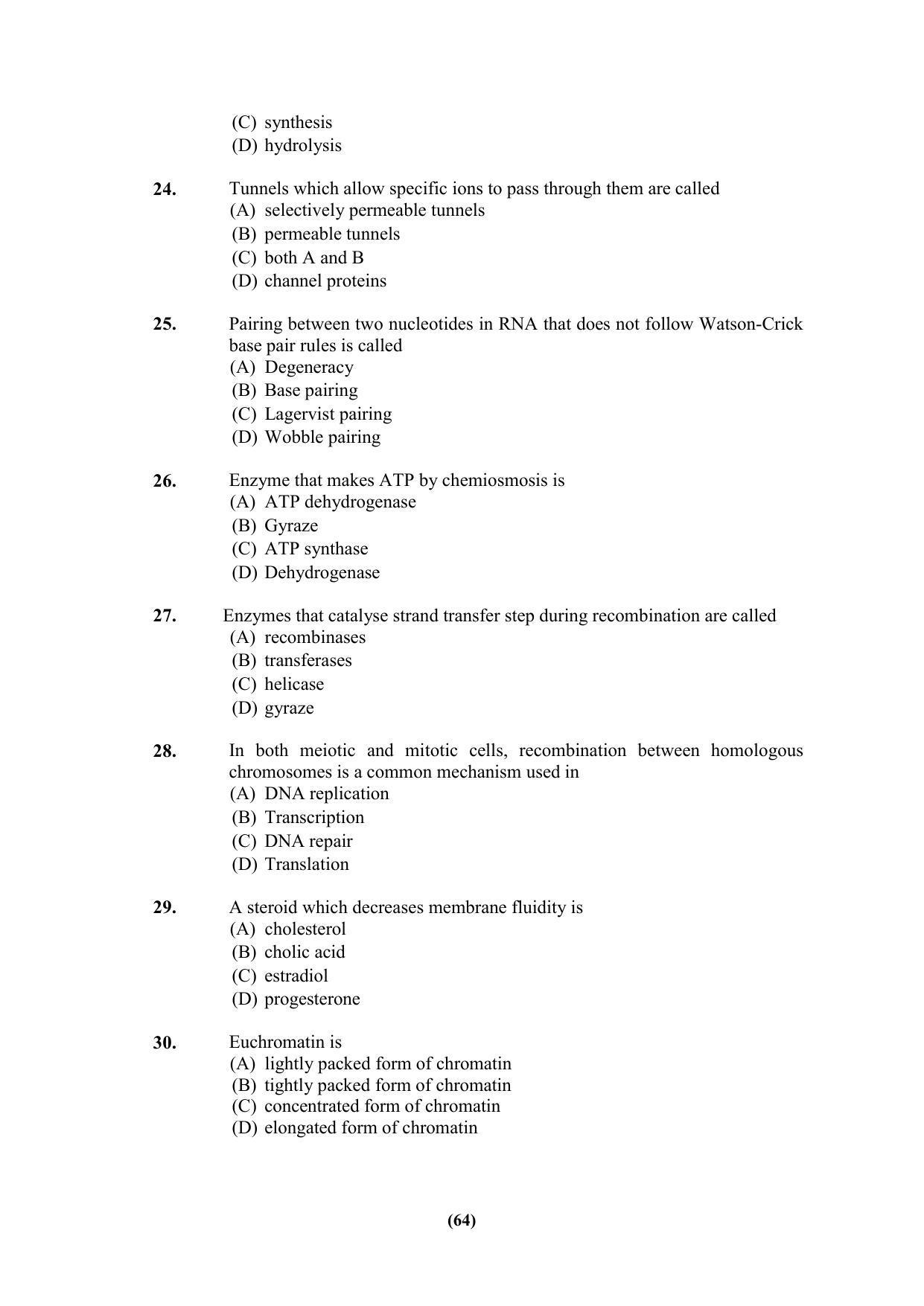 PU MPET Ancient Indian History & Archeology 2023 Question Papers - Page 64