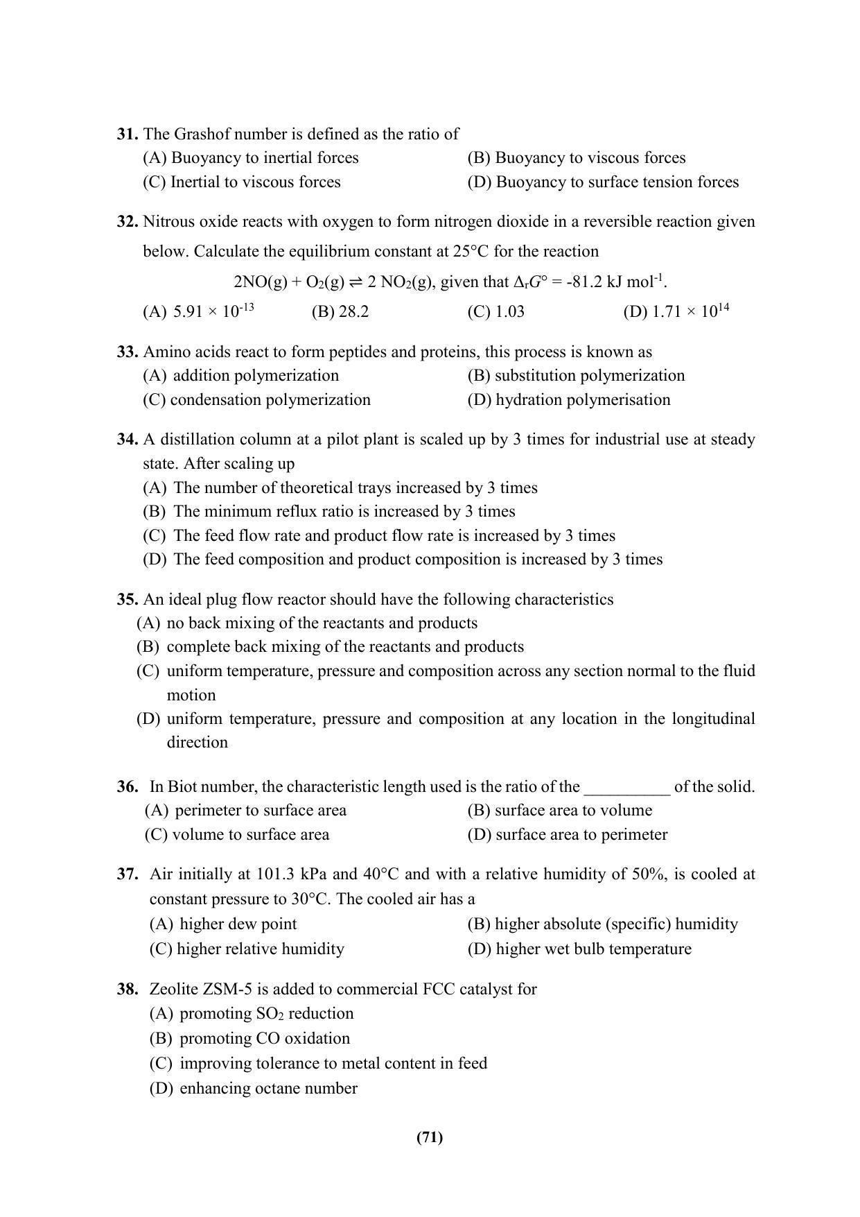 PU MPET Ancient Indian History & Archeology 2023 Question Papers - Page 71